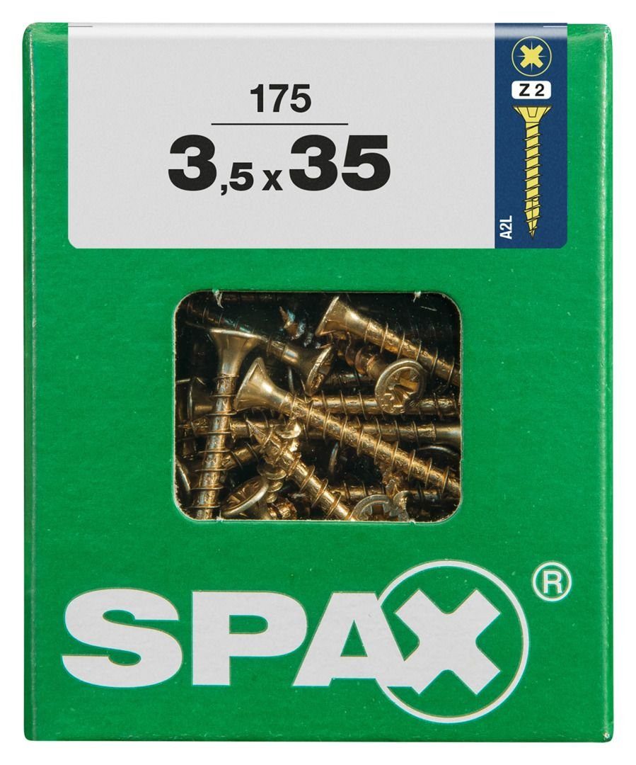 SPAX Holzbauschraube Spax Universalschrauben 3.5 x 35 mm PZ 2 - 175