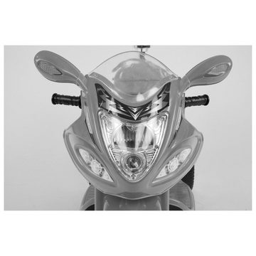 Chipolino Elektro-Kindermotorrad Kinder Elektromotorrad V Sport, Belastbarkeit 25 kg, Musik Licht Aufbewahrungsbox bis 3 km/h