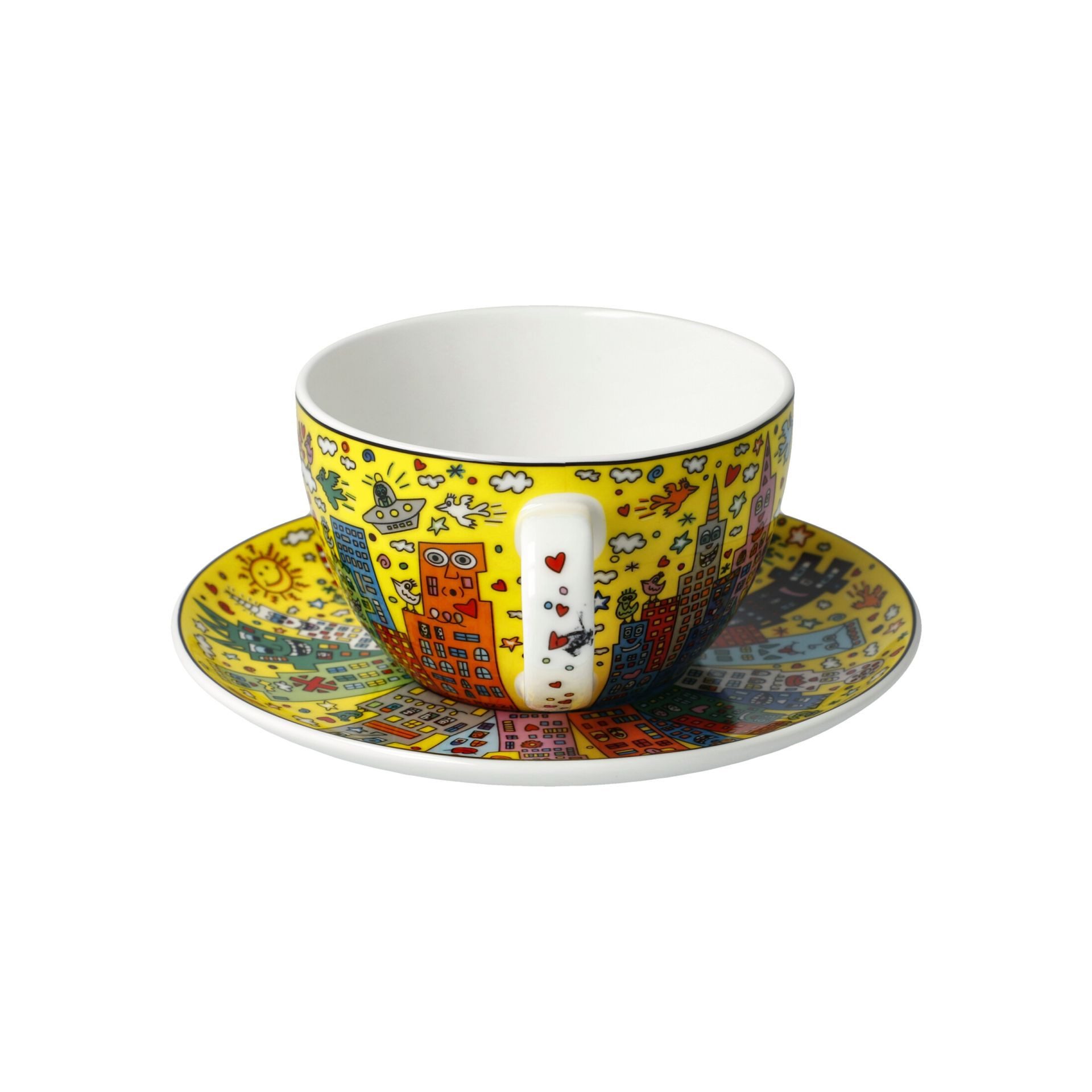 Goebel Tasse New York Sunset 15x7x15 cm, Porzellan, Spülmaschinengeeignet; Mikrowellengeeignet
