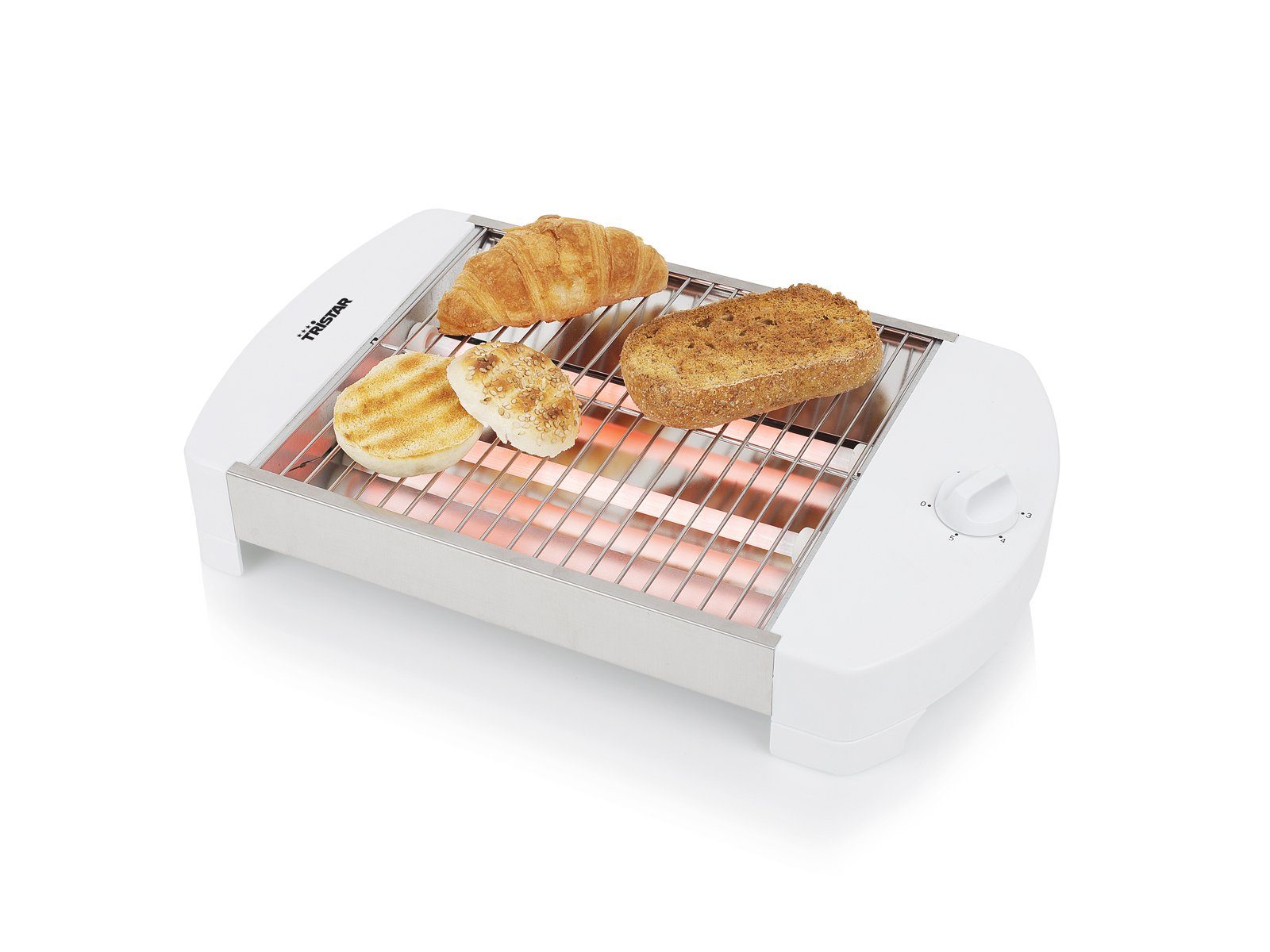 800 4er Mini W, für Bread Tristar Brotröster Toastmaschine flach Brötchen Toastbrot, Flachbett Toaster, Toster Toaster,