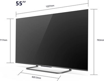TCL 55P816X1 LED-Fernseher (139,7 cm/55 Zoll, 4K Ultra HD, Smart-TV)