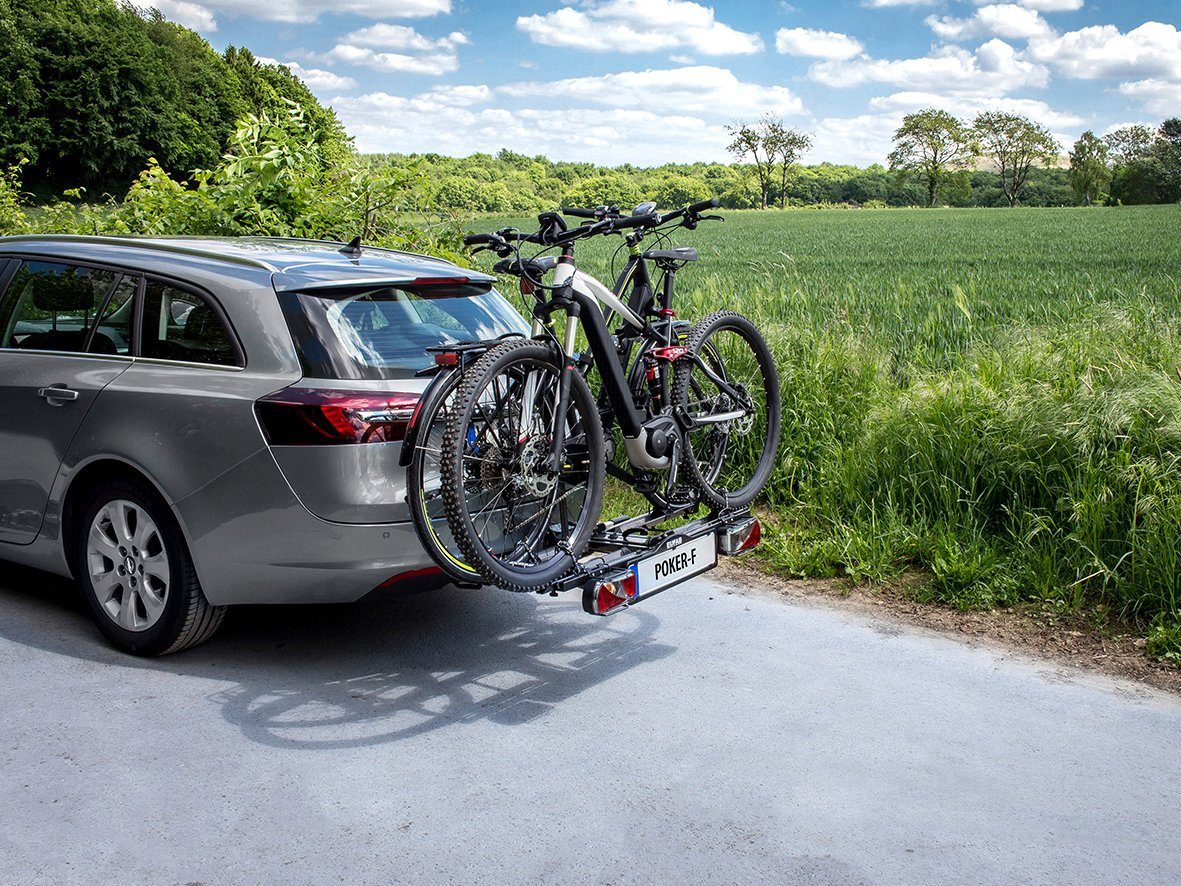 EUFAB Kupplungsfahrradträger POKER-F, für max. 2 Räder