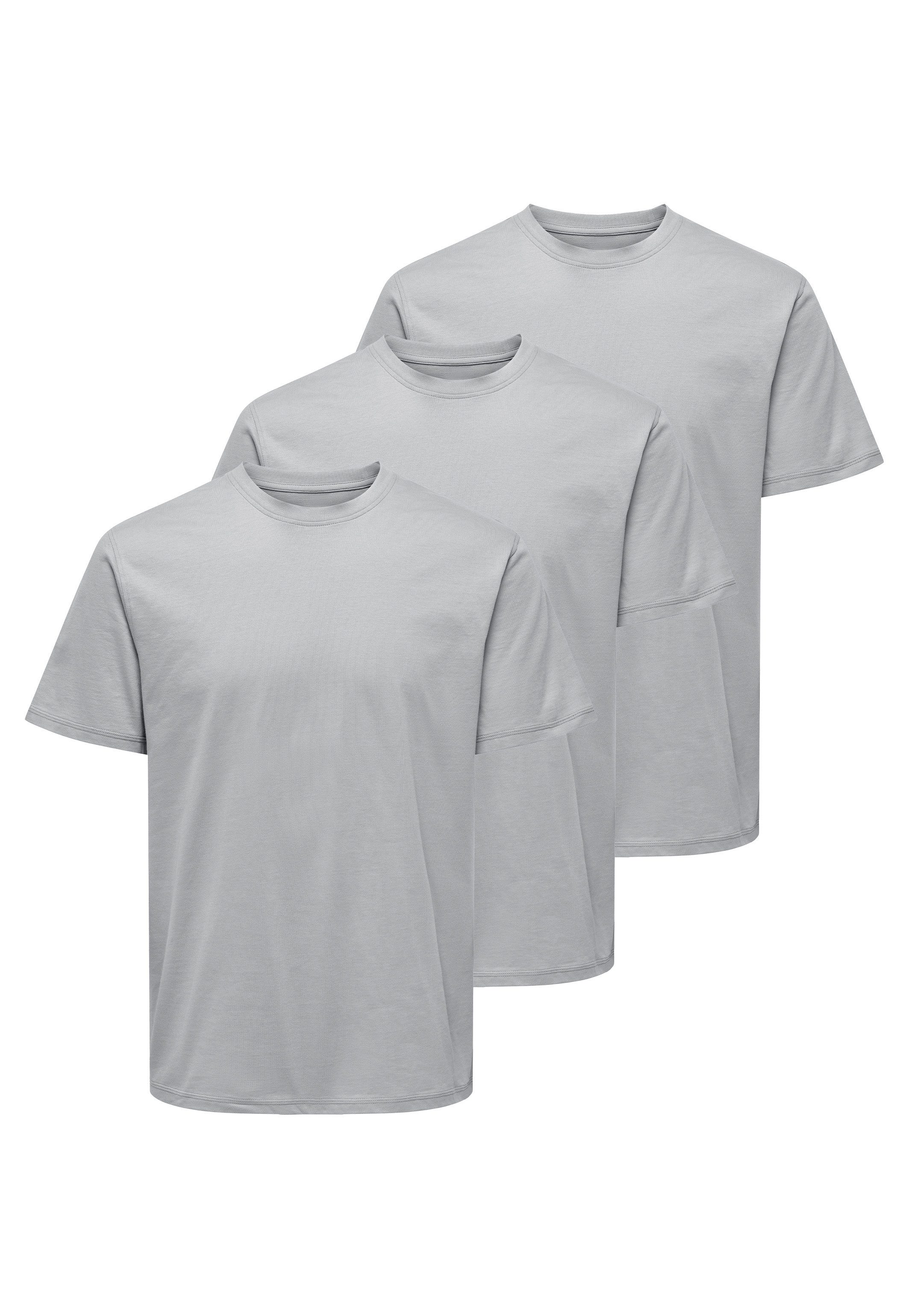 ONLY & SONS T-Shirt 3er Pack günstig online kaufen