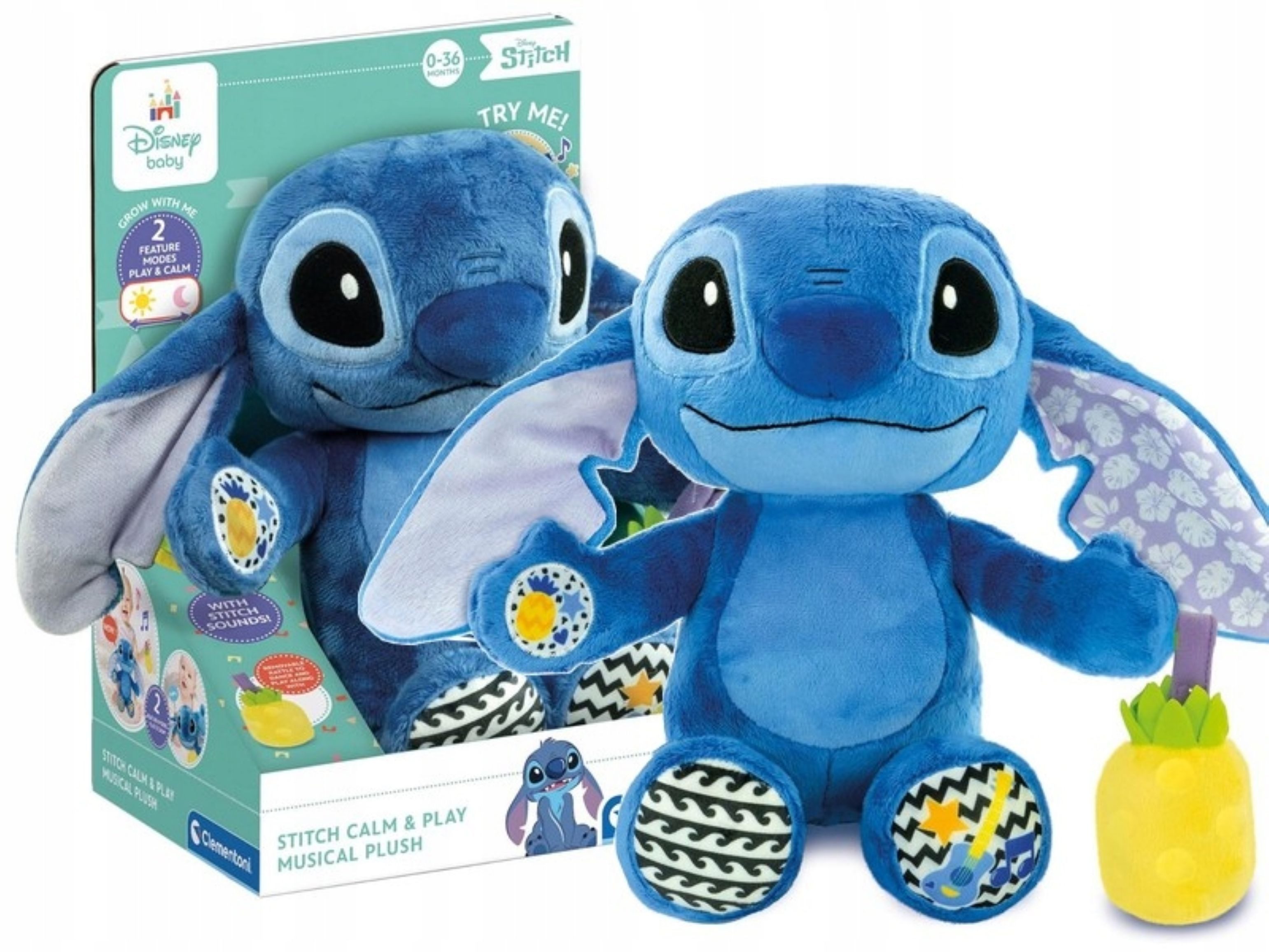 Disney Plüschfigur Clementoni Disney Lilo & Stitch Interaktive Plüschfigur +0 Monate (1-St)