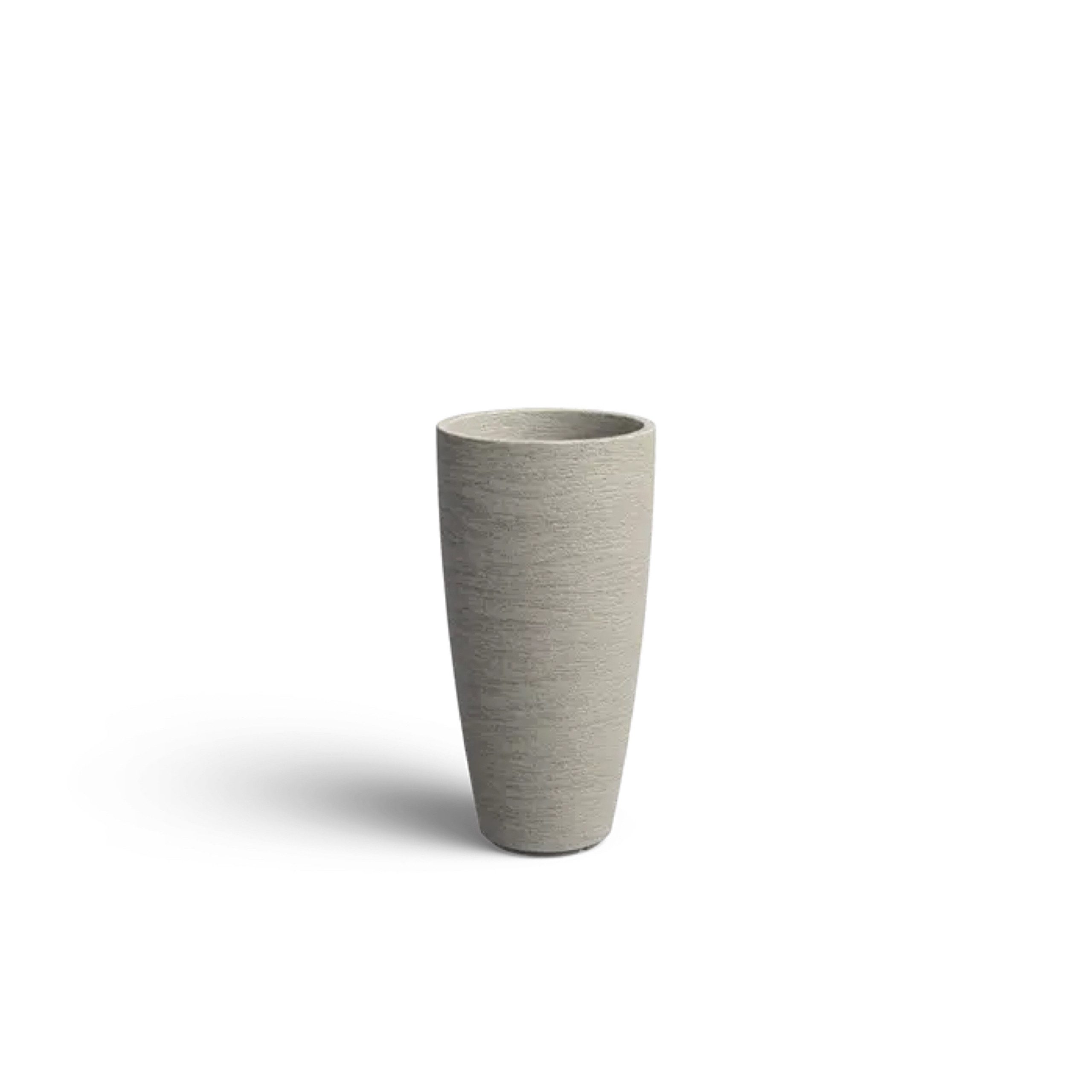 Adezz Pflanzkübel Adezz Liv aus Beton/Glasfaser Pflanzgefäß Pflanzkübel 40x80 cm in