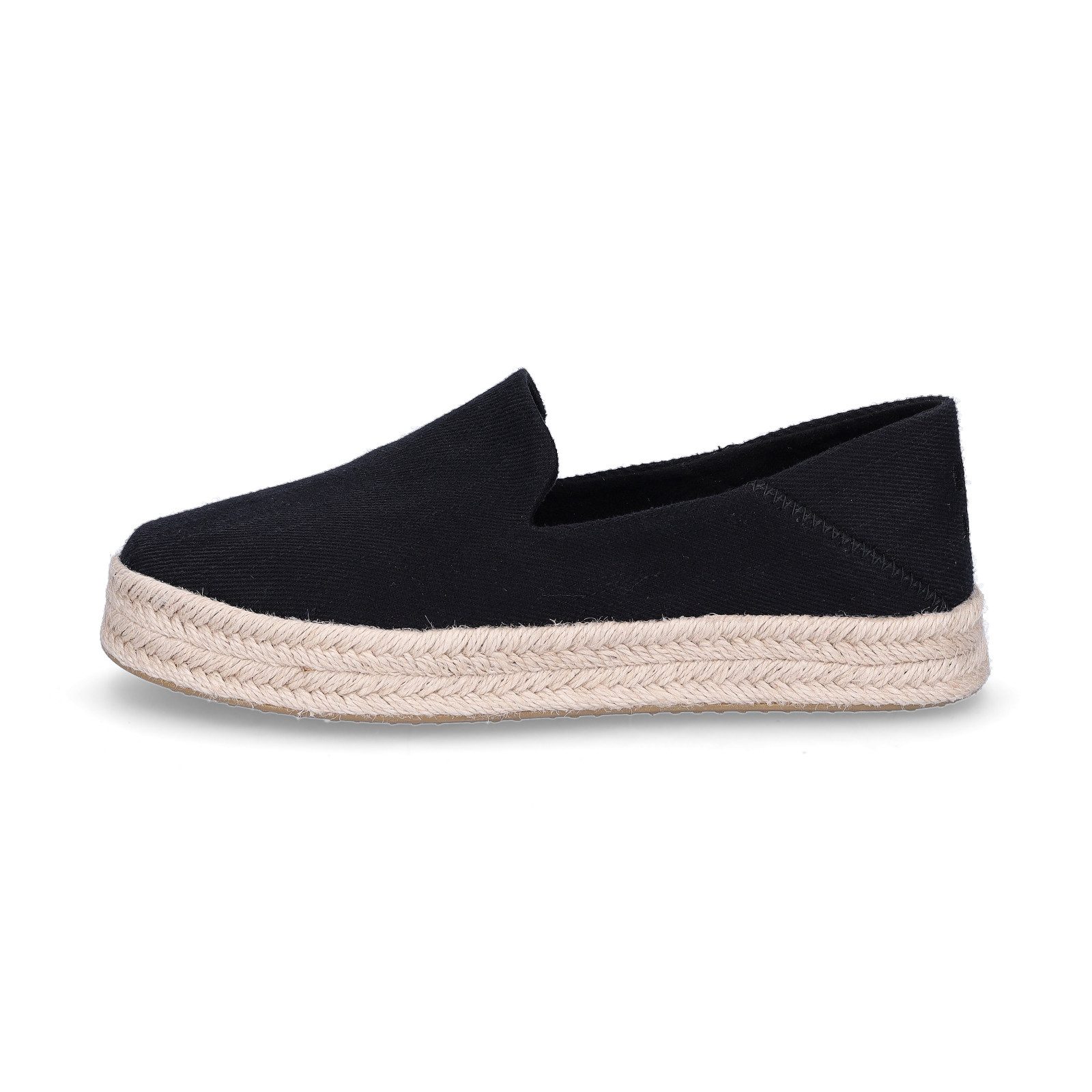 TOMS Toms Damen Espadrille Carolina schwarz Slipper