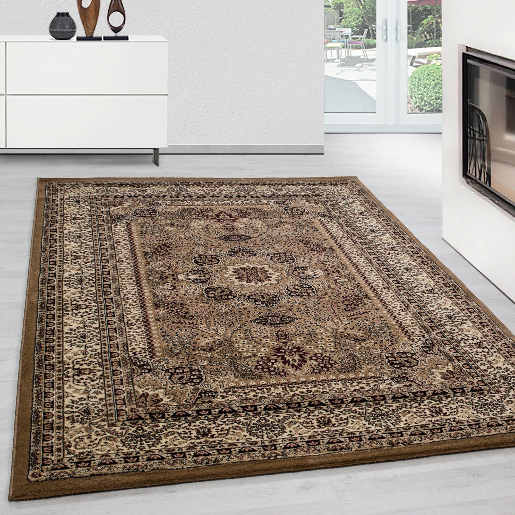 Teppich Orientalisch Design, Teppium, Läufer, Höhe: 12 mm, Teppich Wohnzimmer