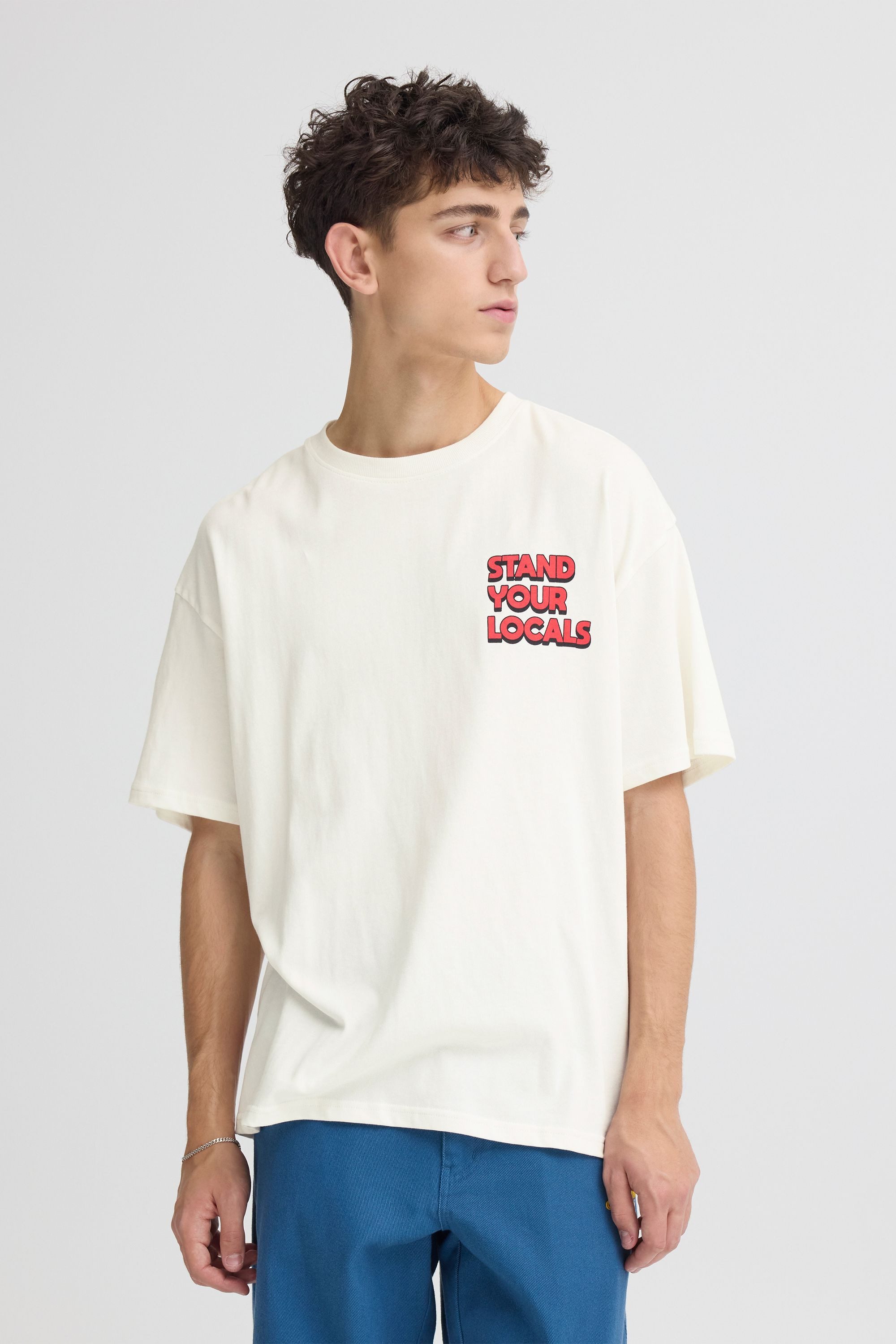 !Solid Rundhalsshirt SDBrooks Oversized T-Shirt