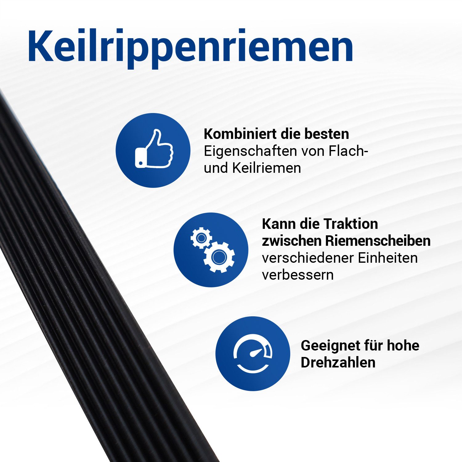 VIOKS Zahnriemen Keilrippenriemen Ersatz für AEG 140056254018, Antriebsriemen 1971PH7 für Trockner