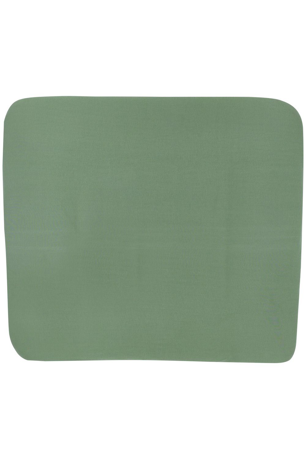 Meyco Baby Wickelauflagenbezug Uni Forest Green (1-tlg), 85x75cm