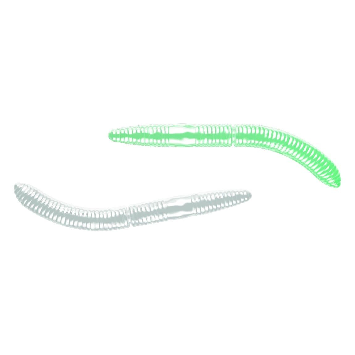 Libra Lures Kunstköder Libra Lures Fatty DWorm 65 Gummiwurm schwimmend Forellenköder, (10-St)