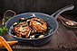 TELESHOP Bratpfanne »Ceraflon Airfry Pan«, Edelstahl (Set, 1-tlg), Frittieren in der Pfanne, Induktion, Bild 8