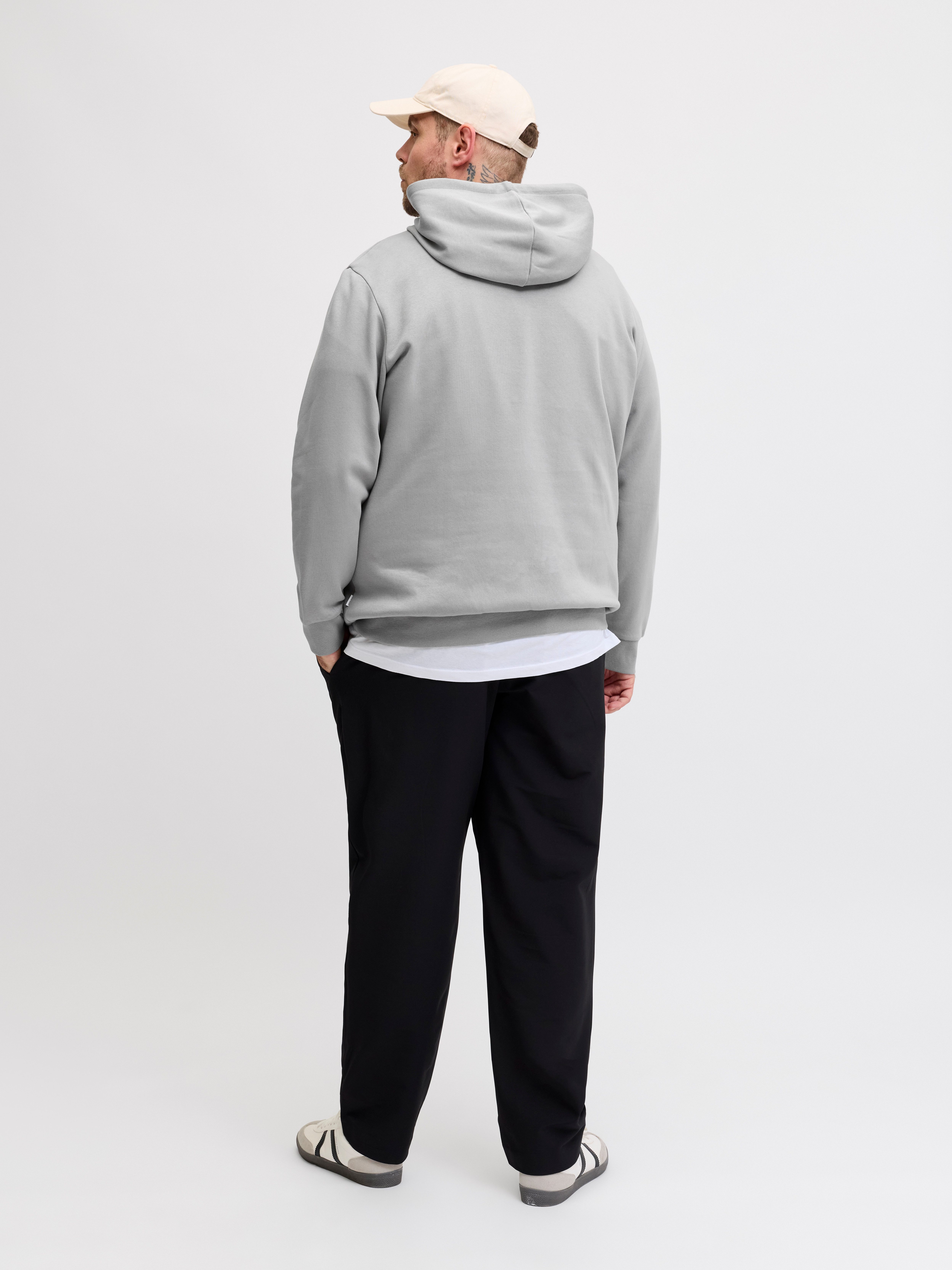 Jack & Jones PlusSize Kapuzensweatshirt JJECORP LOGO SWEAT HOOD NOOS PLS Baumwollmischung, regular fit