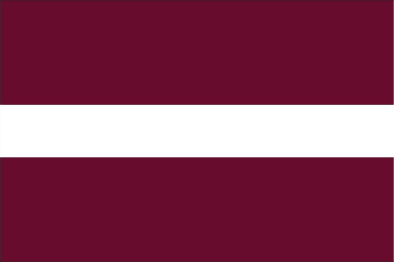 flaggenmeer Flagge Flagge Lettland 110 g/m² Querformat
