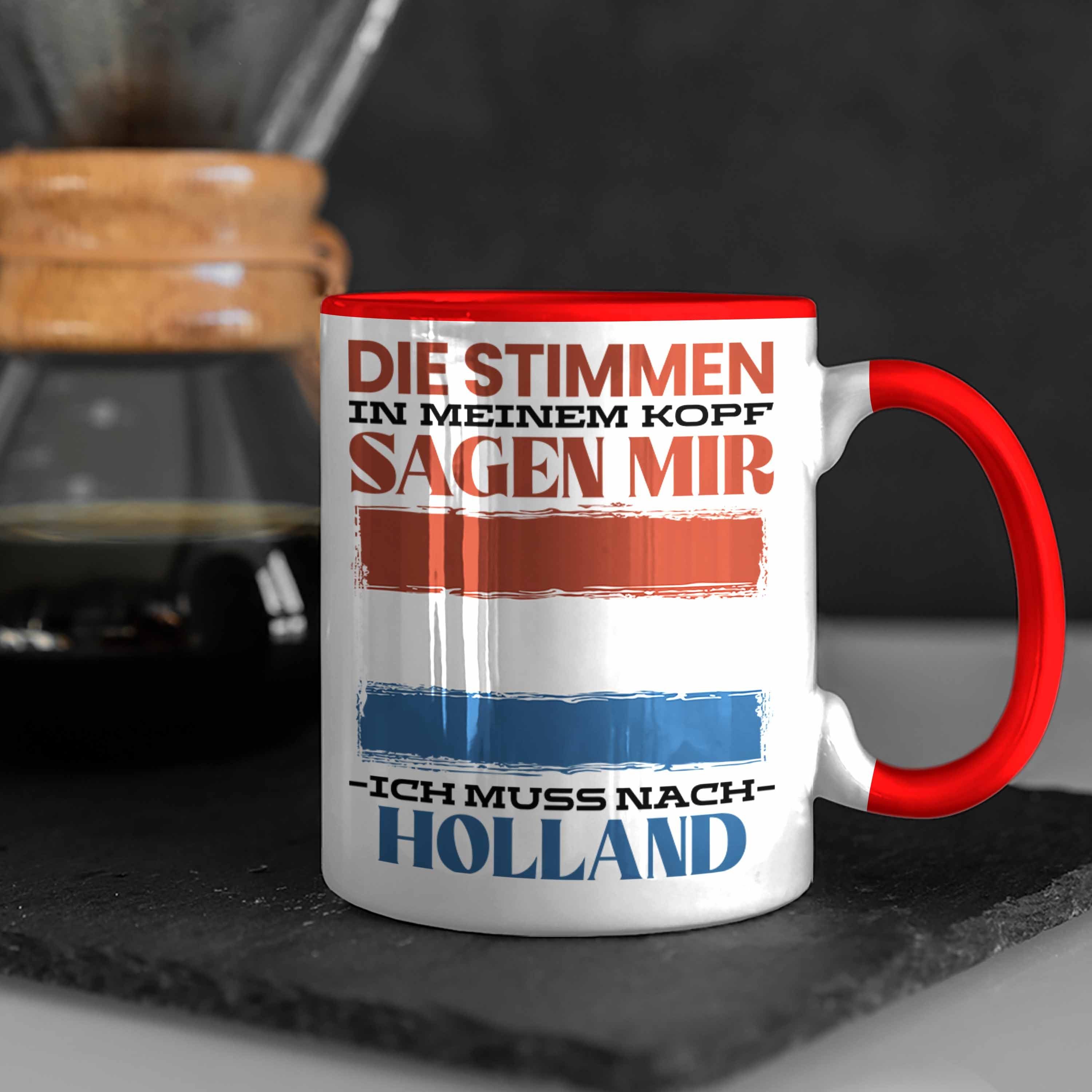 Spruch Holland Gesc Tasse Niederlande Rot Holländer Heimat Tasse Urlaub Trendation Geschenk