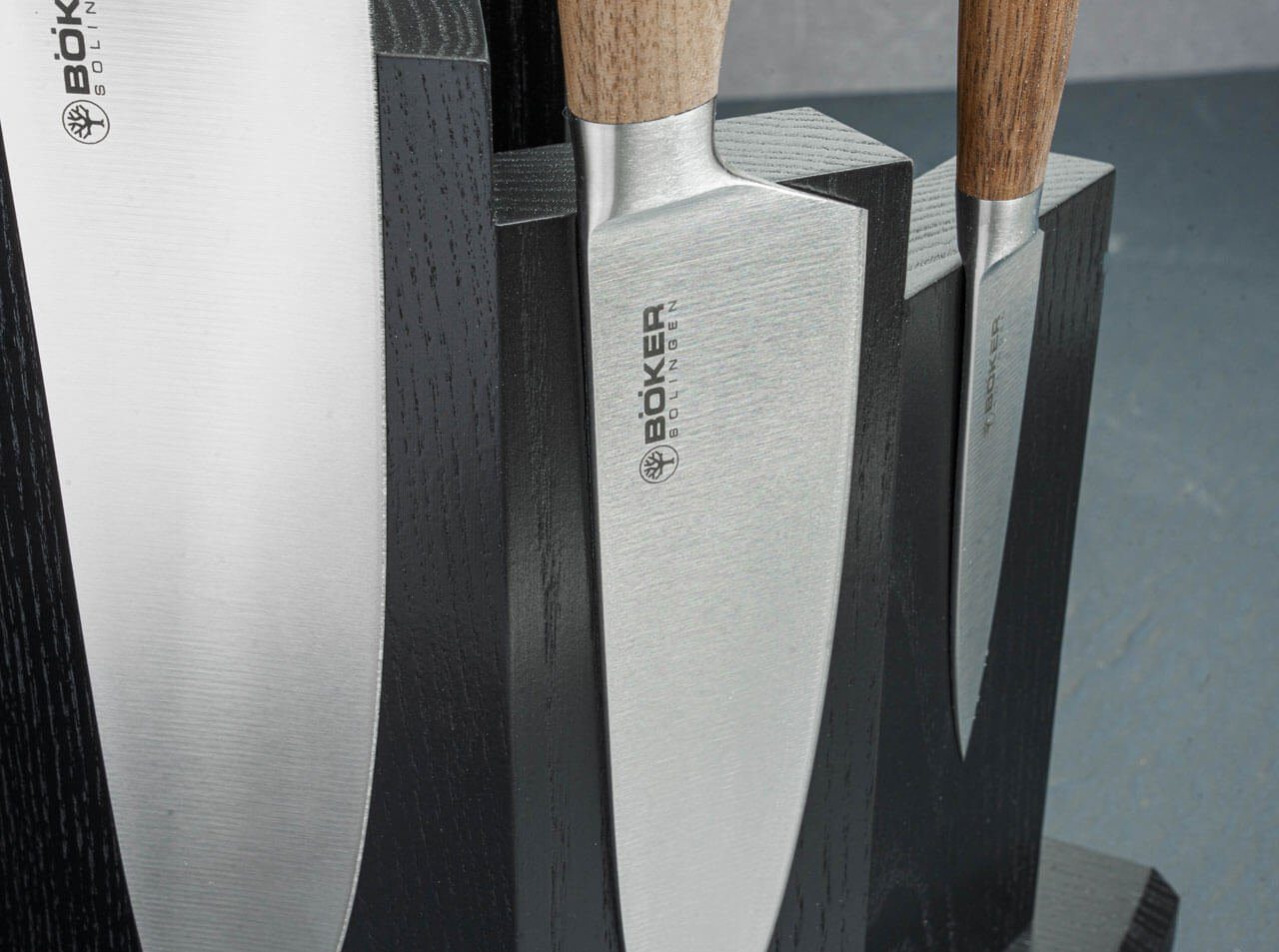 Böker Manufaktur Solingen Magnet-Messerblock Böker Manufaktur Solingen Messerblock Circle Black magnetisch (1tlg), magnetisch