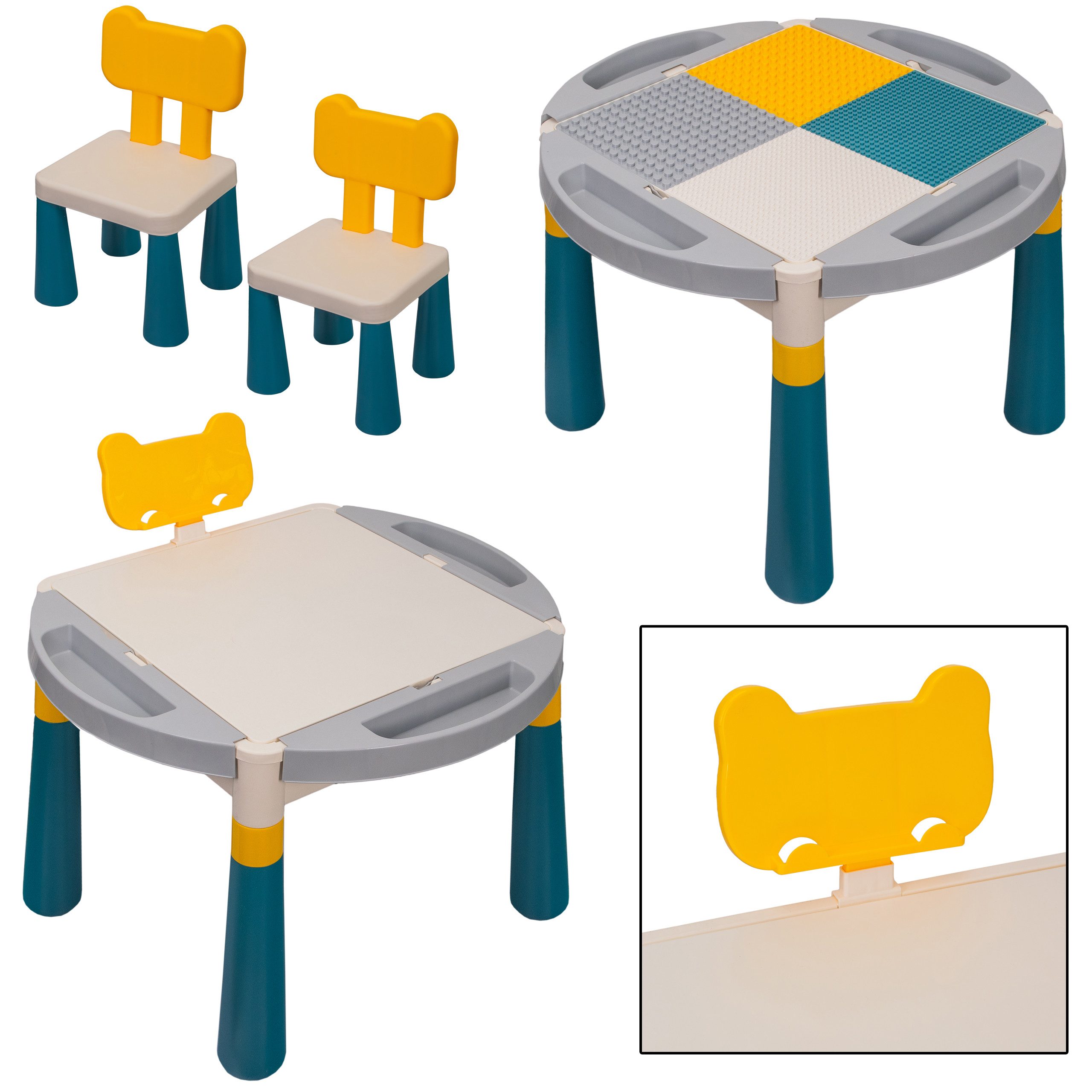 COIL Kindersitzgruppe Kindertischgruppe Kinderstuhl Kindertisch Kindermöbel günstig online kaufen