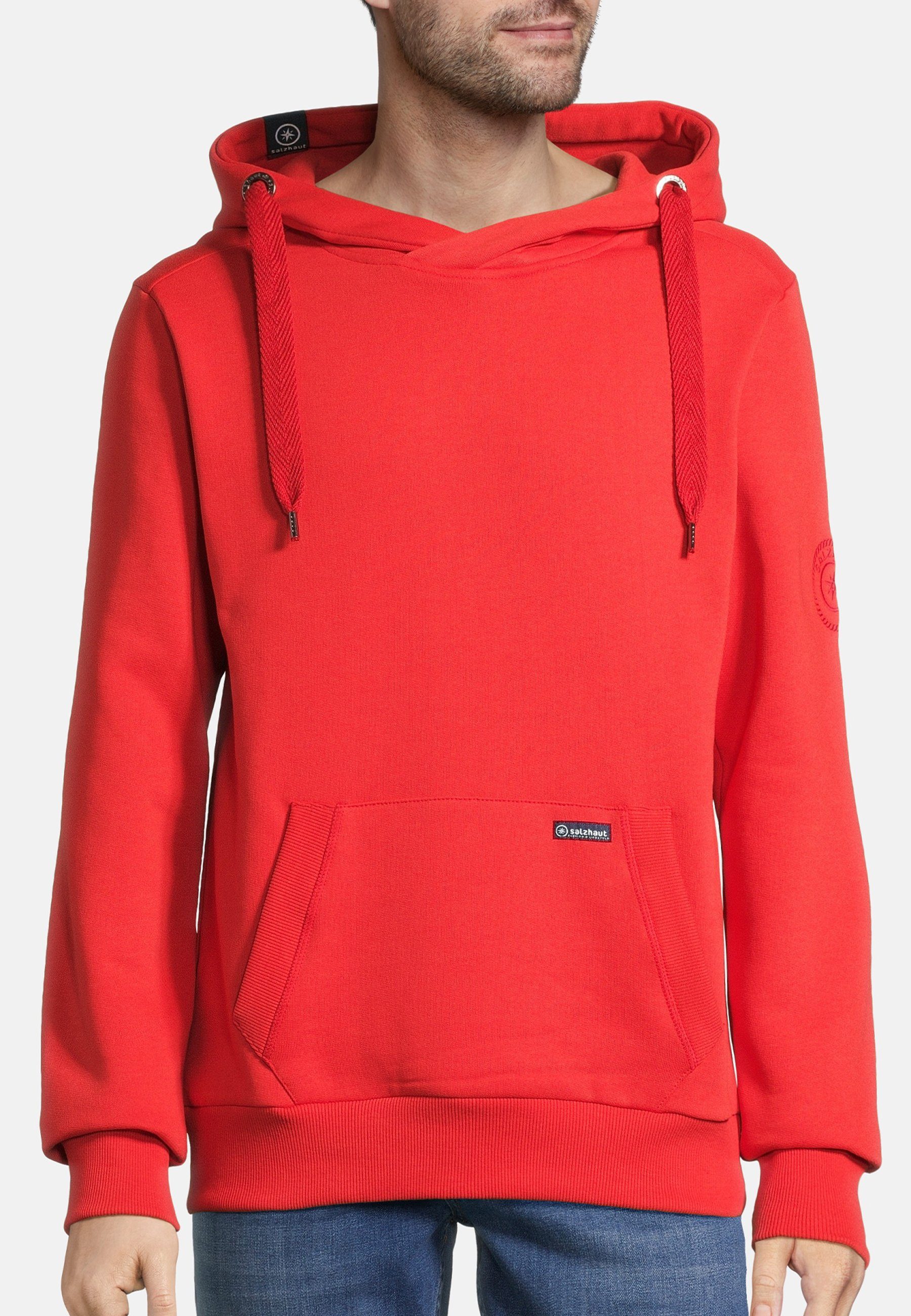 salzhaut Hoodie HEFF Herren Regular Fit salzhaut Kapuzenpullover – bequemer Fit und nordisch klares Design – Bild 3 von 5