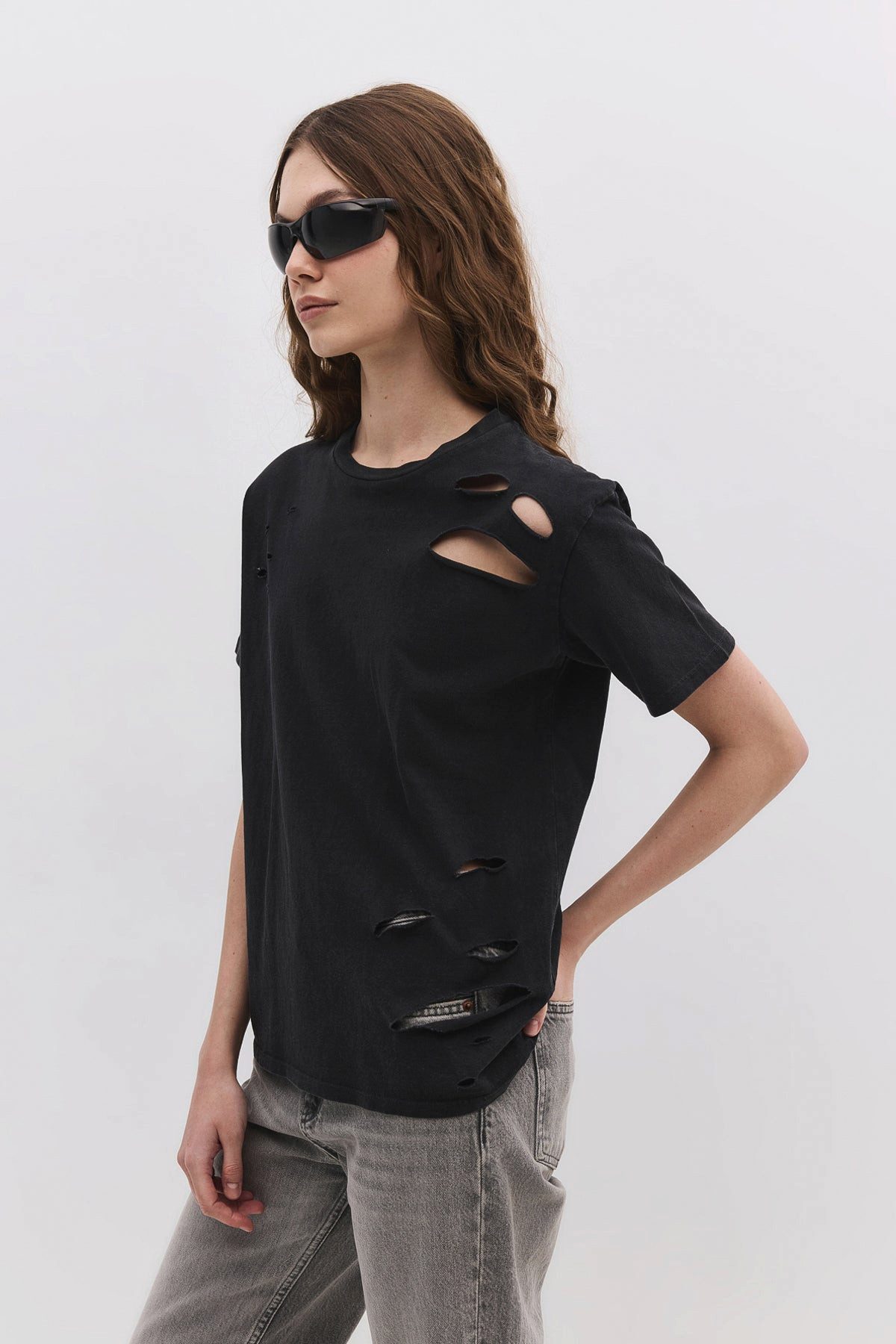 No Matter What T-Shirt Zerrissenes und günstig online kaufen