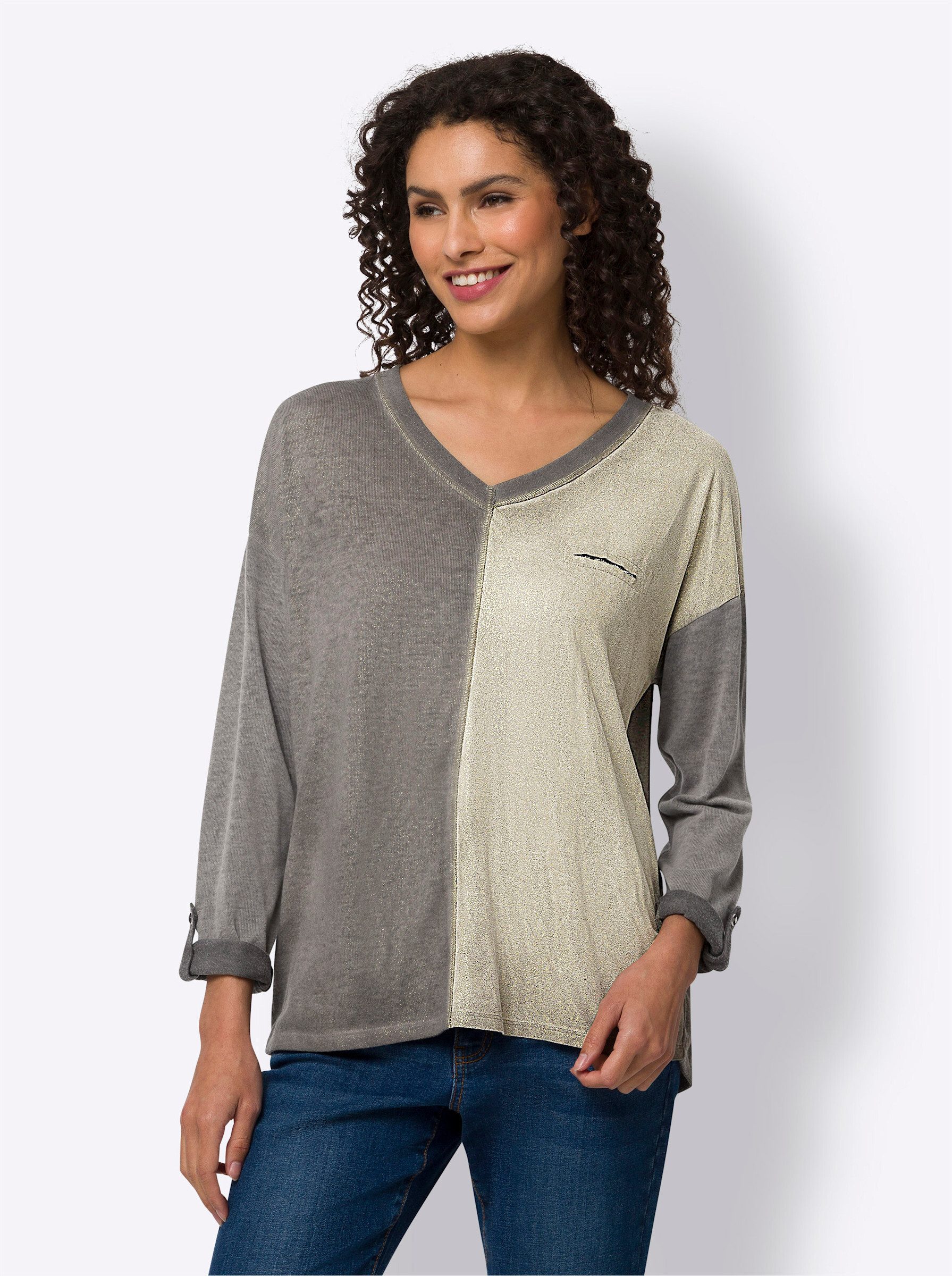 heine T-Shirt Langarmshirt . günstig online kaufen