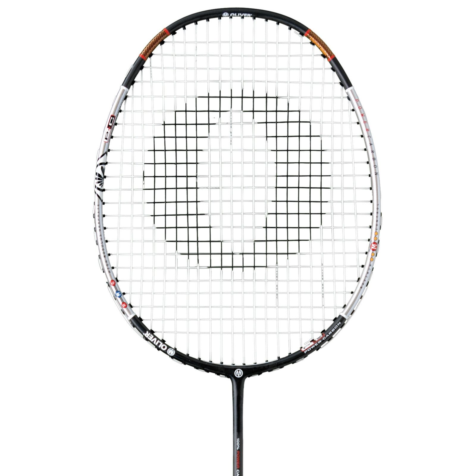 Oliver Badmintonschläger Flexter PC (84g/leicht grifflastig/mittel) - besaitet