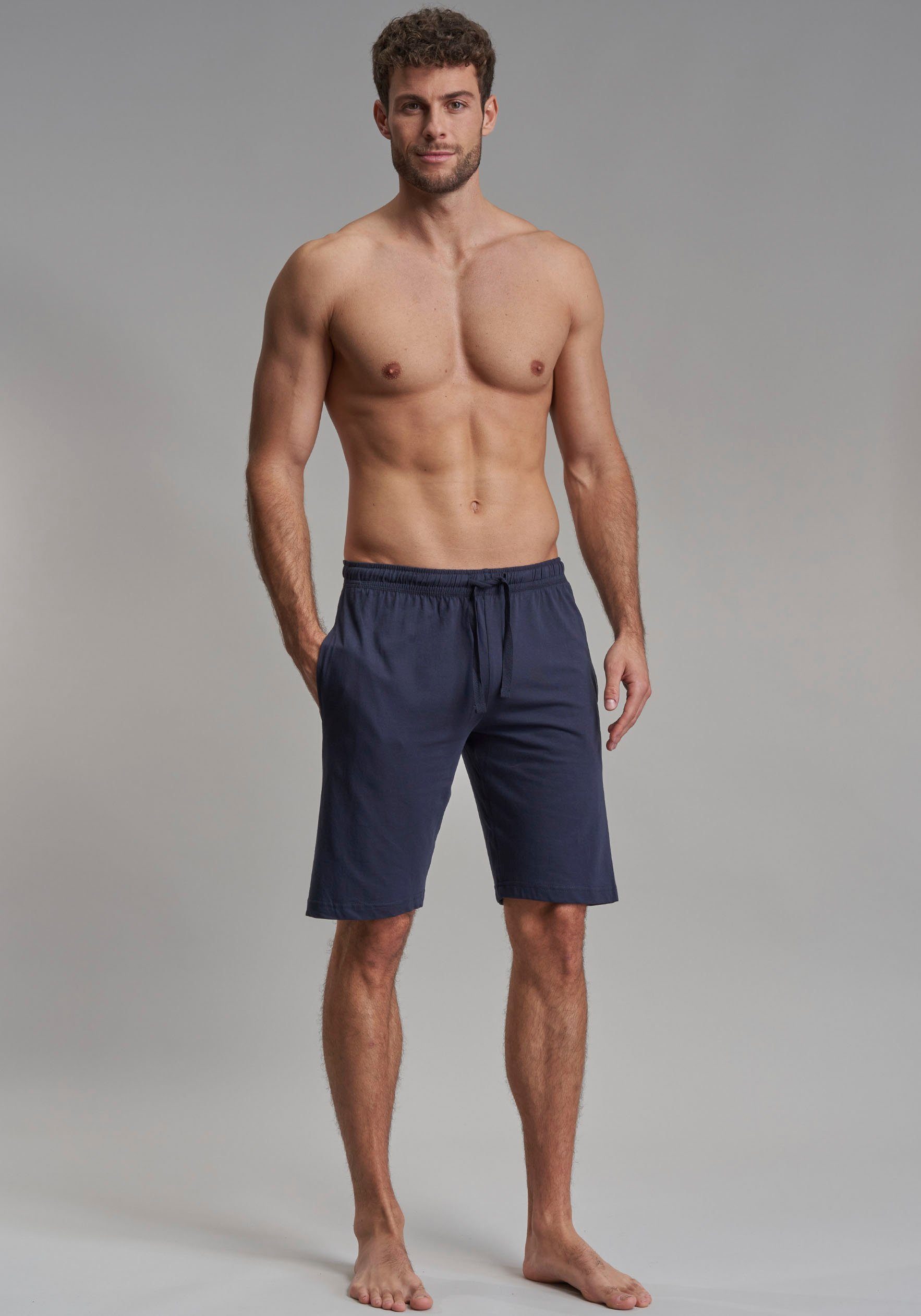 GÖTZBURG Homewearhose New York Baumwolle, Kordelzug, bequem