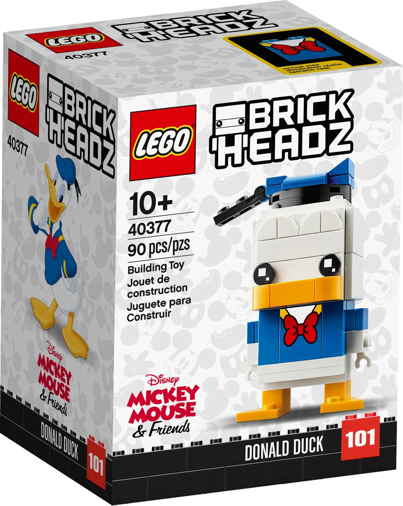 LEGO® BrickHeadz Donald Duck - 40377 NEU! Teile 90x Spielbausteine