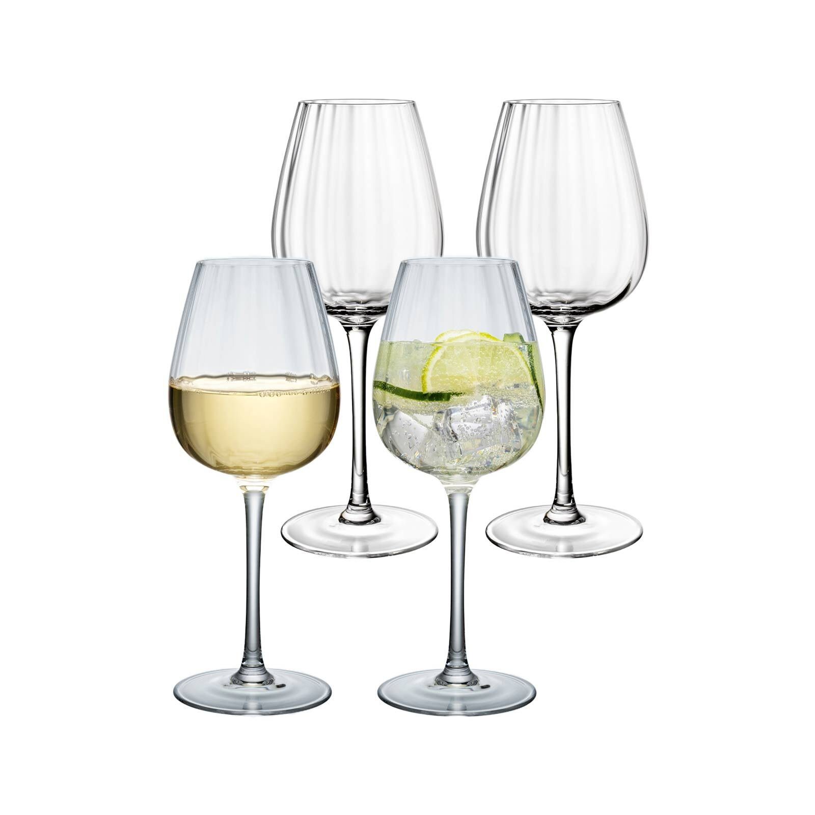 Villeroy & Boch Weißweinglas Rose Garden Weißweingläser 125 ml 4er Set, 4-tlg., Glas. € 69,95