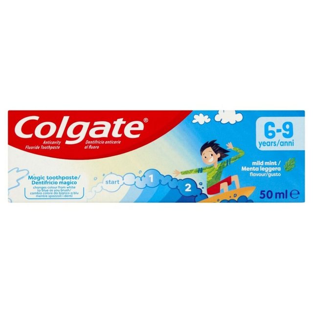 Colgate Zahnpasta “Colgate Kinderzahnpasta Milde Minze (6-9 Jahre) 50ml”