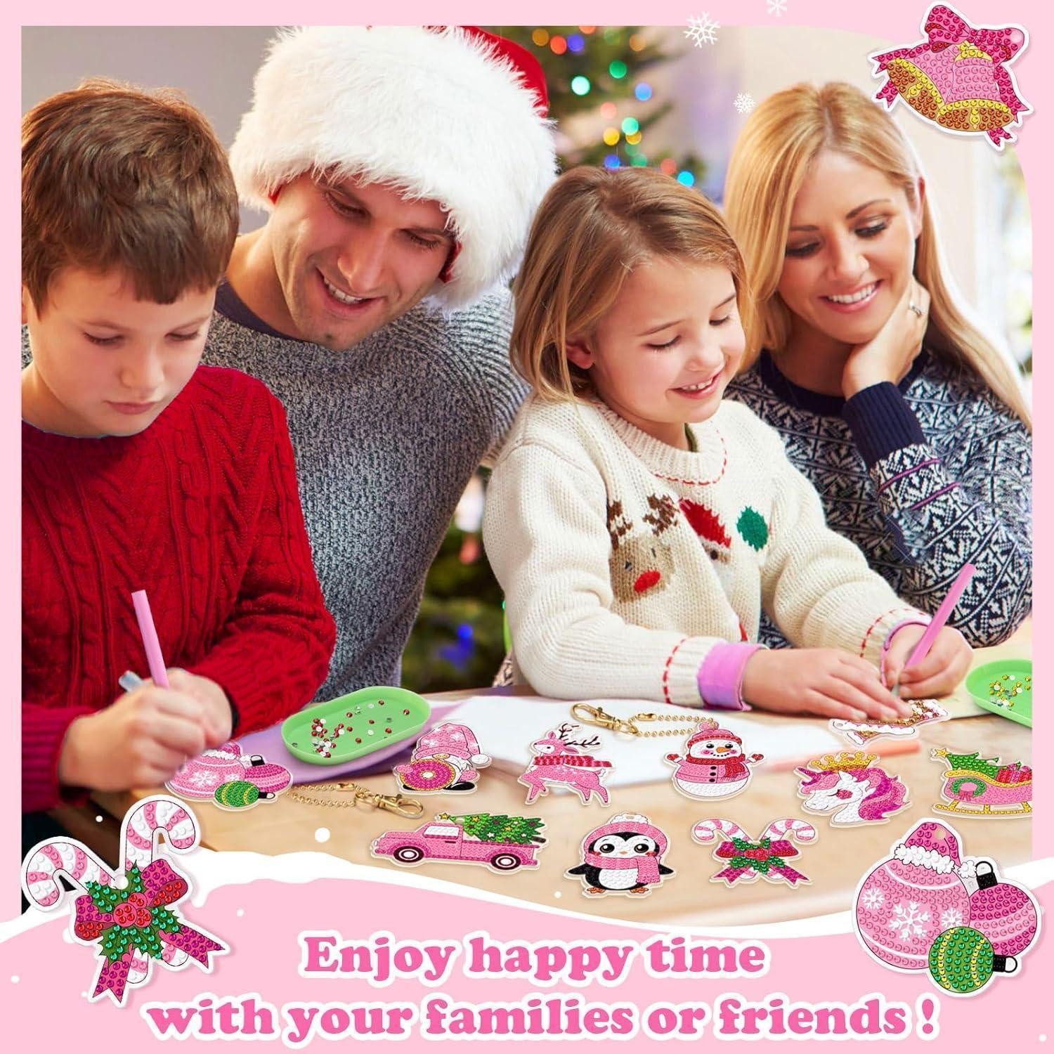 LuxusKollektion DIY-Adventskalender Diamond Painting Adventskalender 2024 Weihnachten DIY