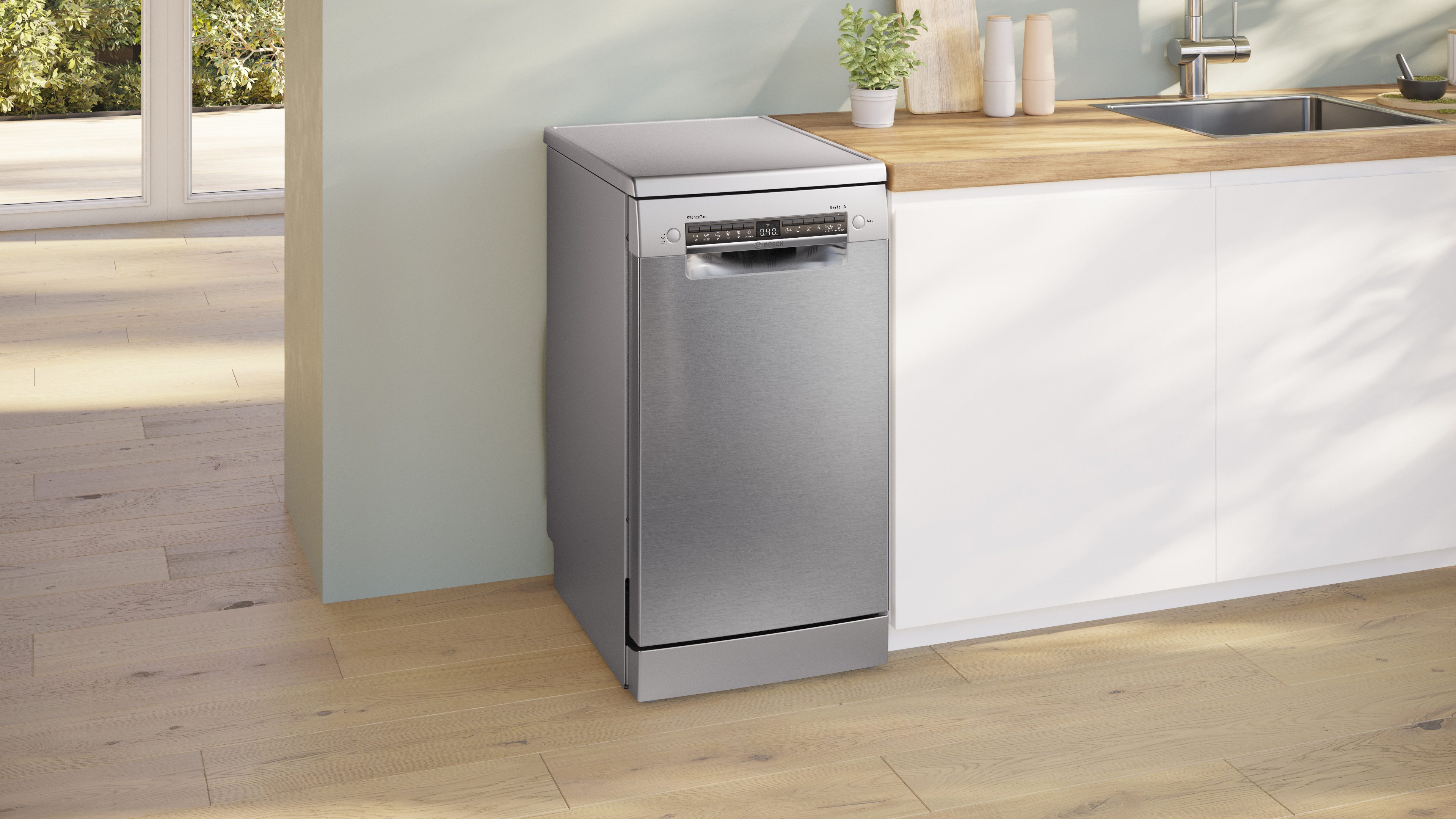 BOSCH Standgeschirrspüler Serie 4 SPS4HMI13E, 10 Maßgedecke – Bild 5 von 5