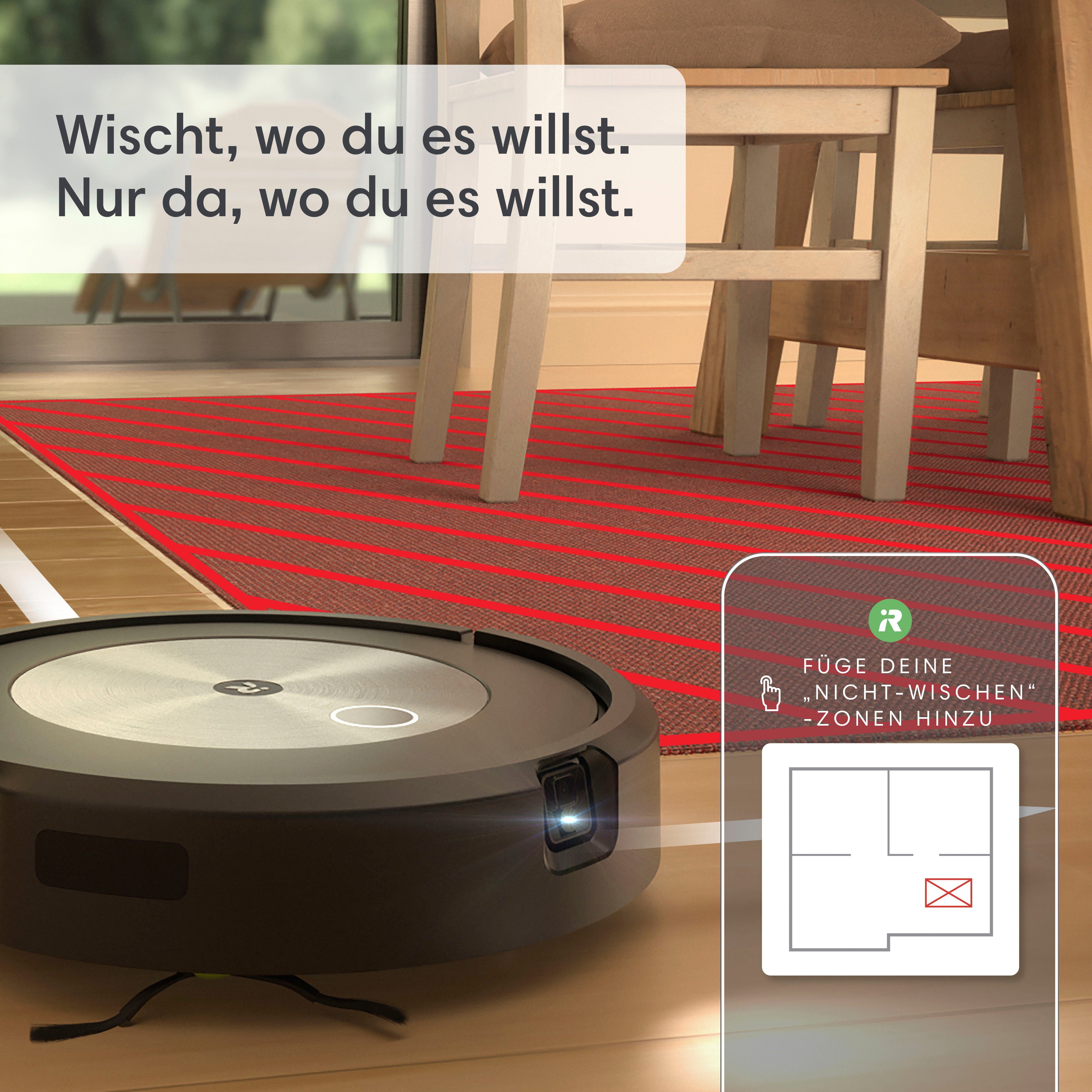 Nass-Trocken-Saugroboter iRobot Combo j5578 Roomba