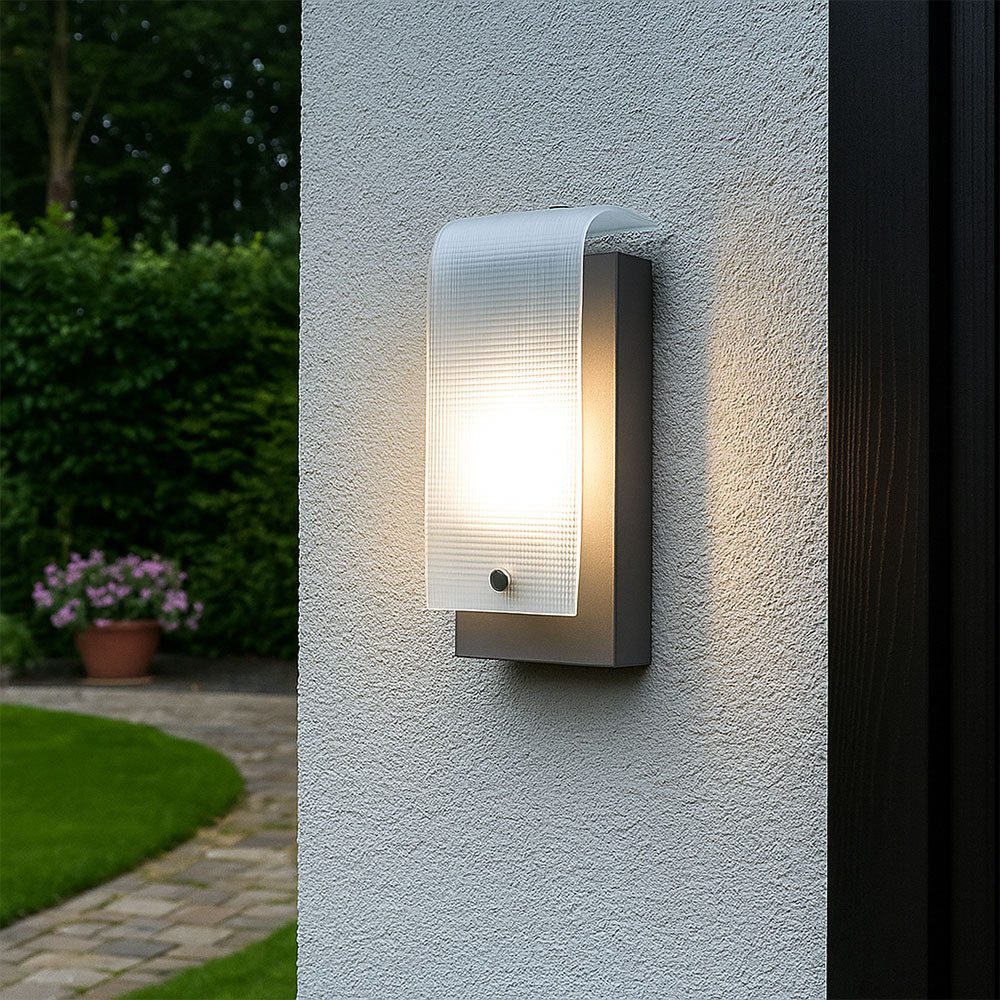 EGLO LED Außen-Wandleuchte, LED-Leuchtmittel fest verbaut, günstig online kaufen