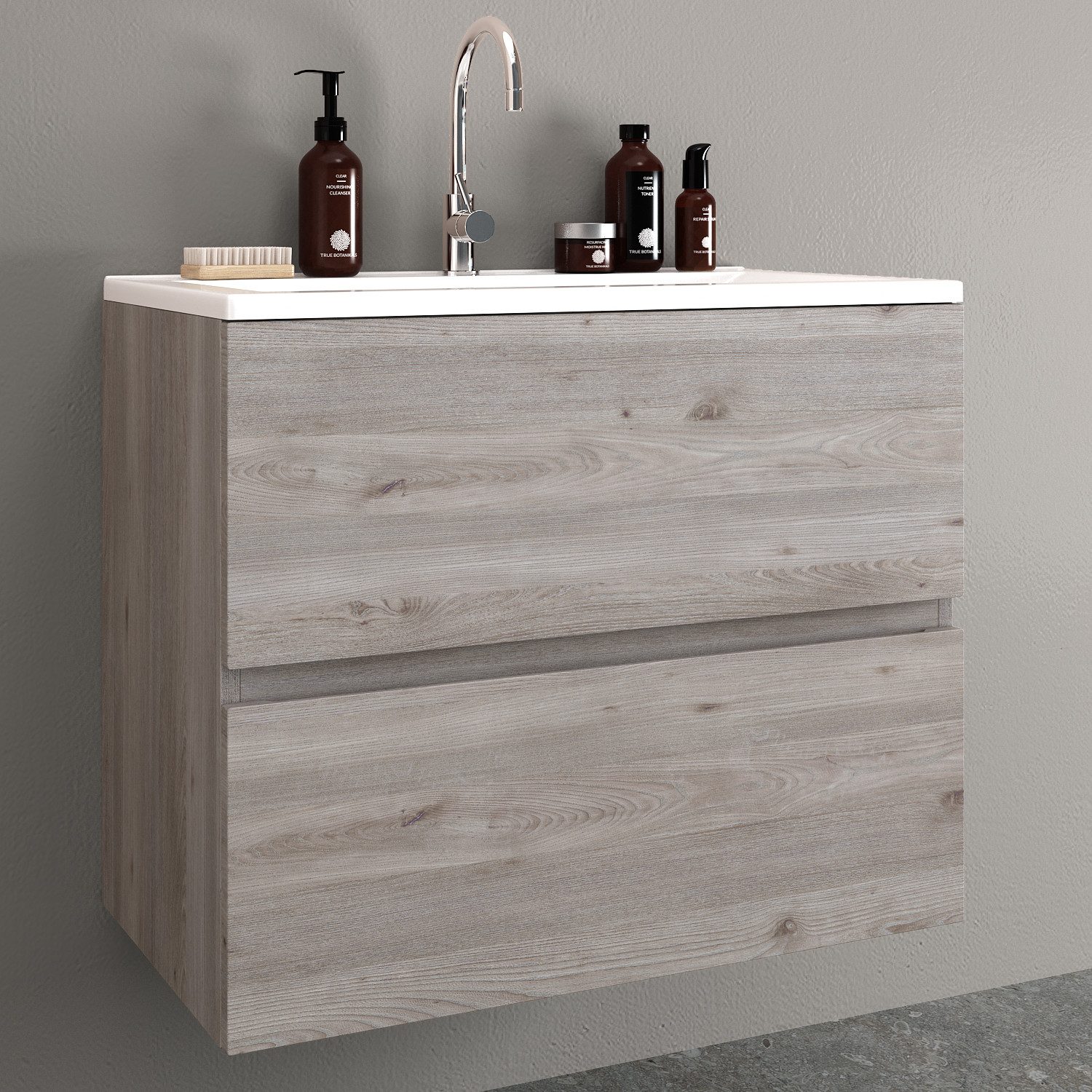 Möbelhandel Klipenstein Waschbeckenunterschrank 65/80/100 cm, mit günstig online kaufen