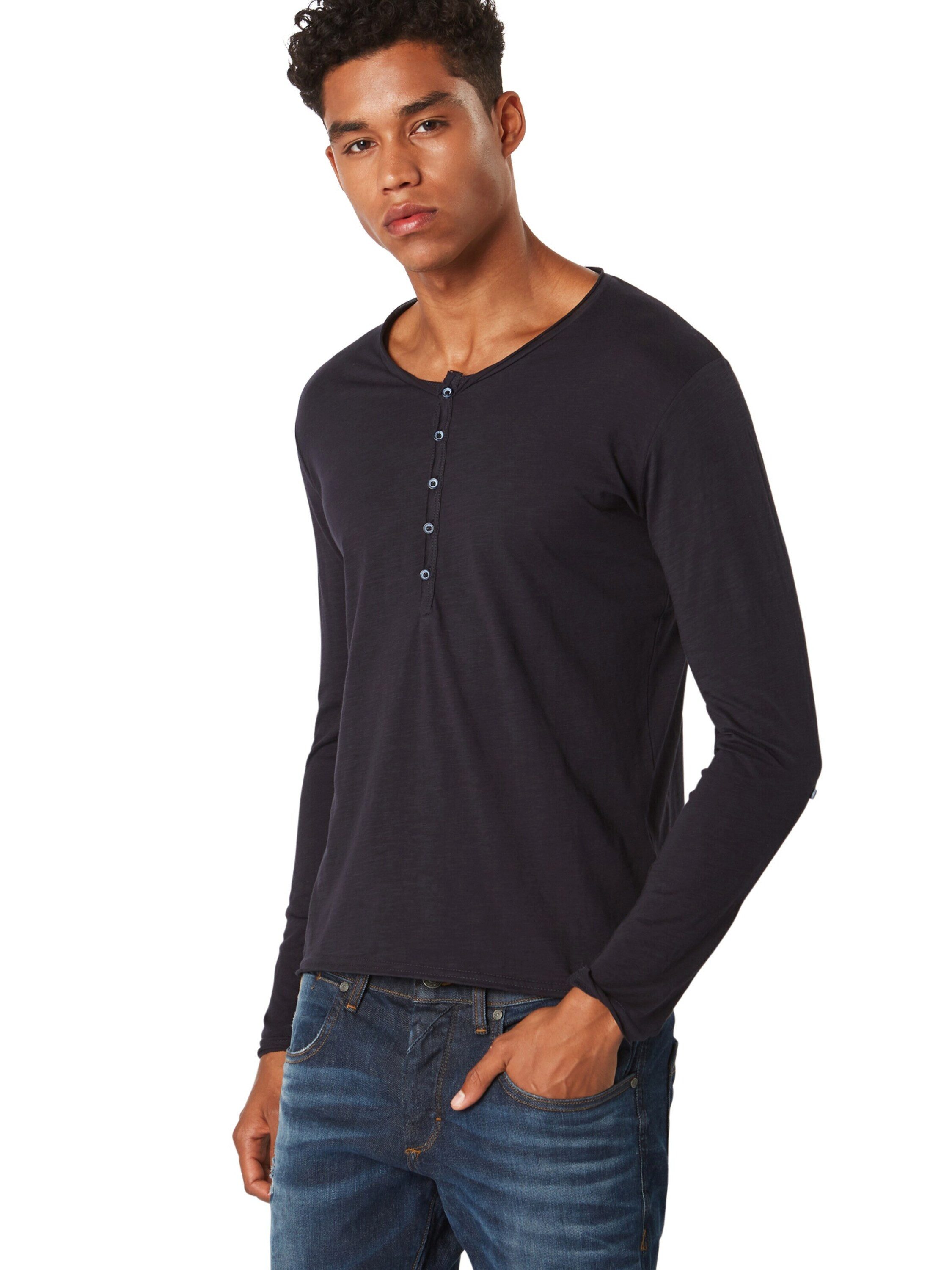 Key Largo Langarmshirt MLS00038 (1-tlg)