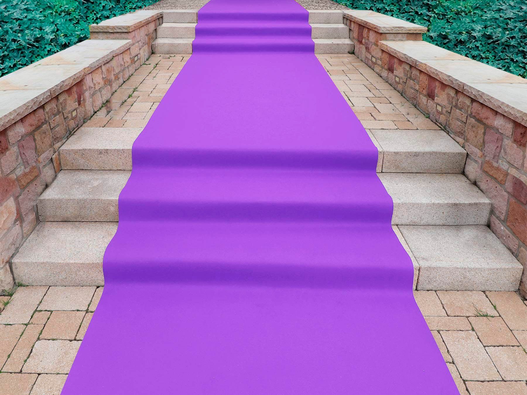 Primaflor-Ideen in Textil Läufer PODIUM, Made in Belgium, rechteckig, Höhe: 2,6 mm, Breite 200 cm, Nadelfilz, Uni-Farben, ideal für Veranstaltungen