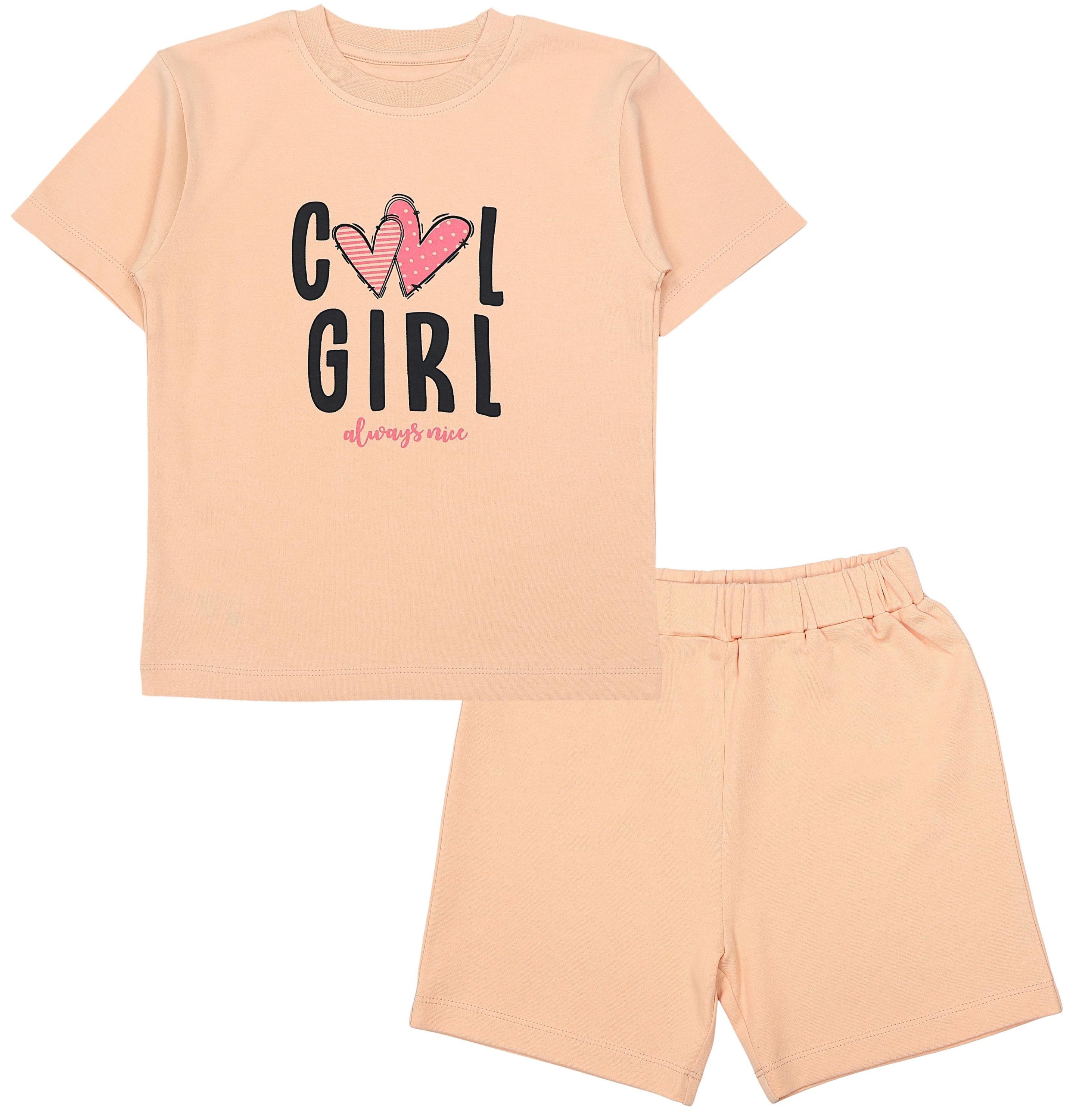 TupTam Schlafanzug TupTam Kinder Mädchen Kurzarm Pyjama Schlafanzug Set 2-teilig