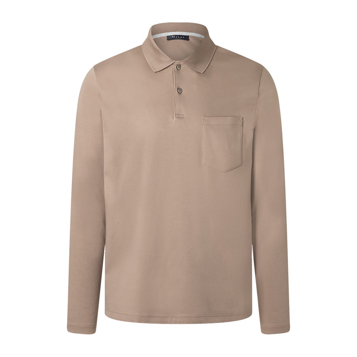 MAERZ Muenchen Langarm-Poloshirt 638900 Herren Langarmshirt, Shirt, Poloshirt, Polohemd, Sportshirt