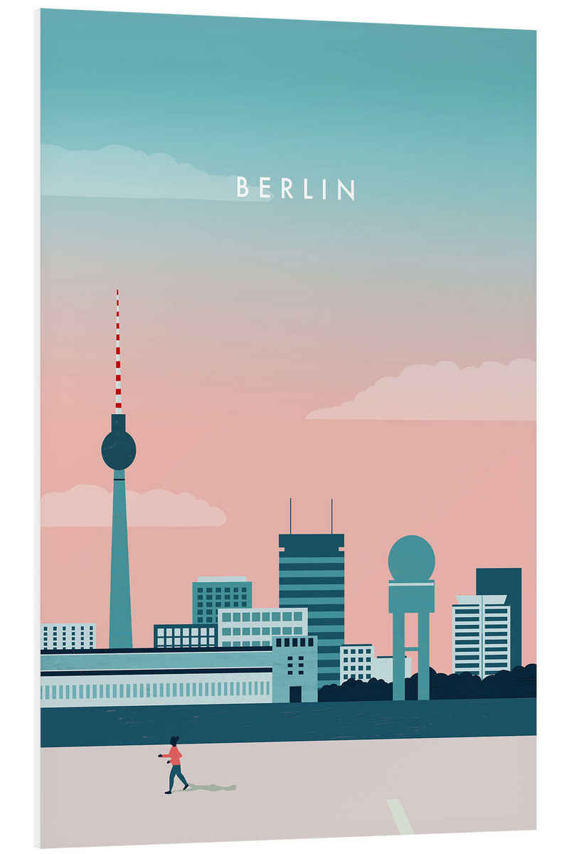 Posterlounge Forex-Bild Katinka Reinke, Berlin, Minimalistisch Illustration