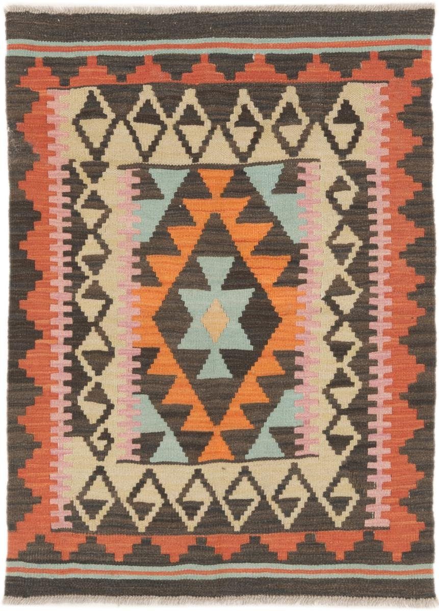 Orientteppich Kelim Afghan 71x100 Handgewebter Orientteppich, Nain Trading, rechteckig, Höhe: 3 mm