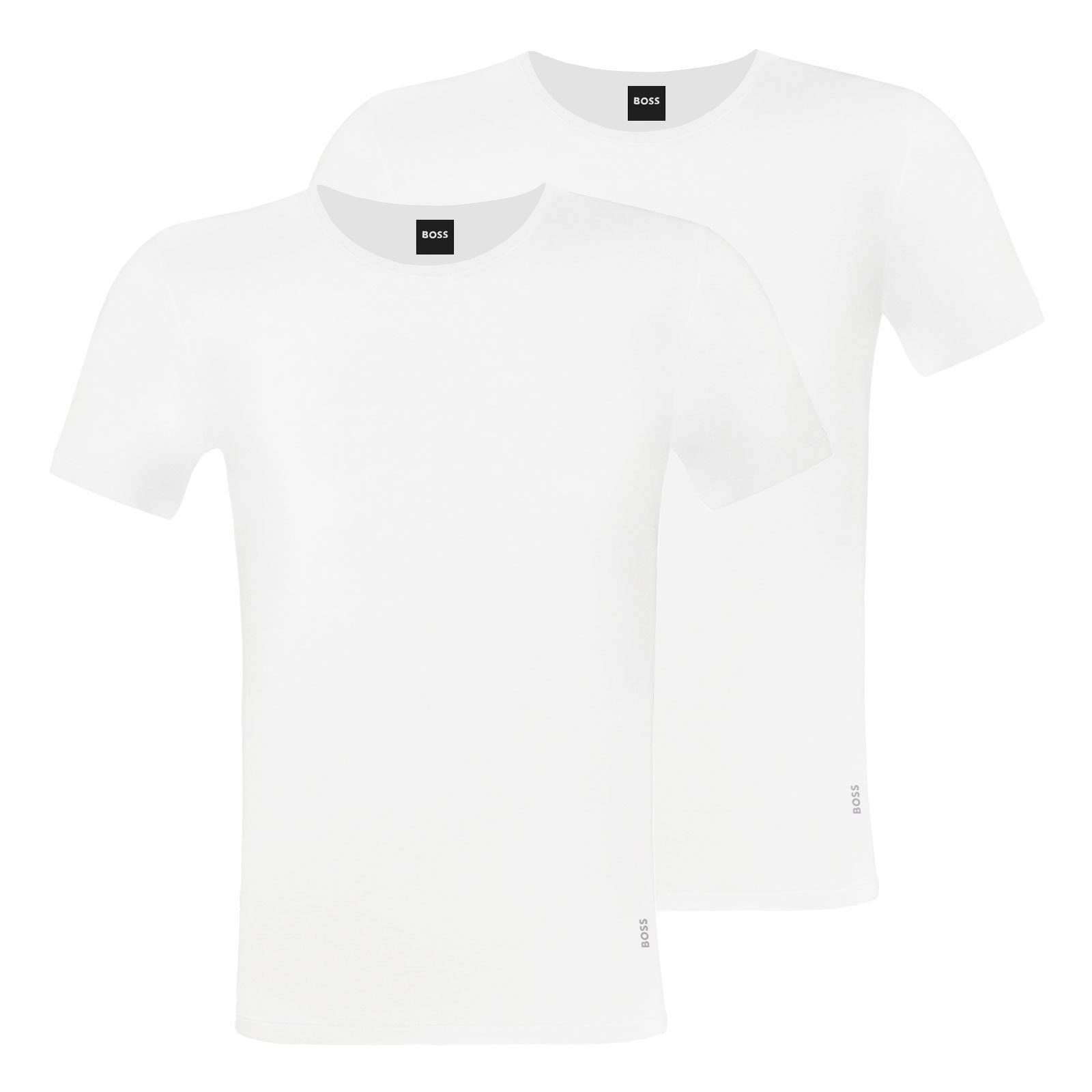 BOSS Unterziehshirt Modern T-Shirt (2-St) mit Rundhalsausschnitt günstig online kaufen