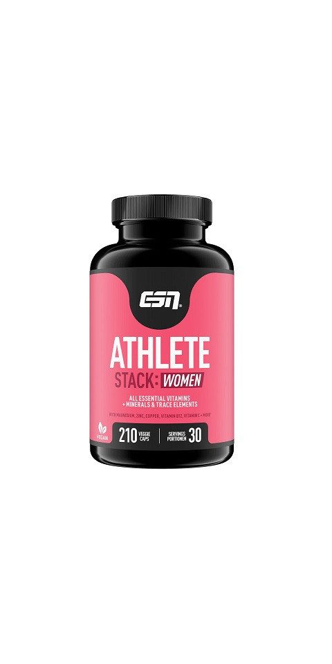 ESN Athlete Stack WOMEN 210 Kapseln Kapseln, 200 g, Kapseln