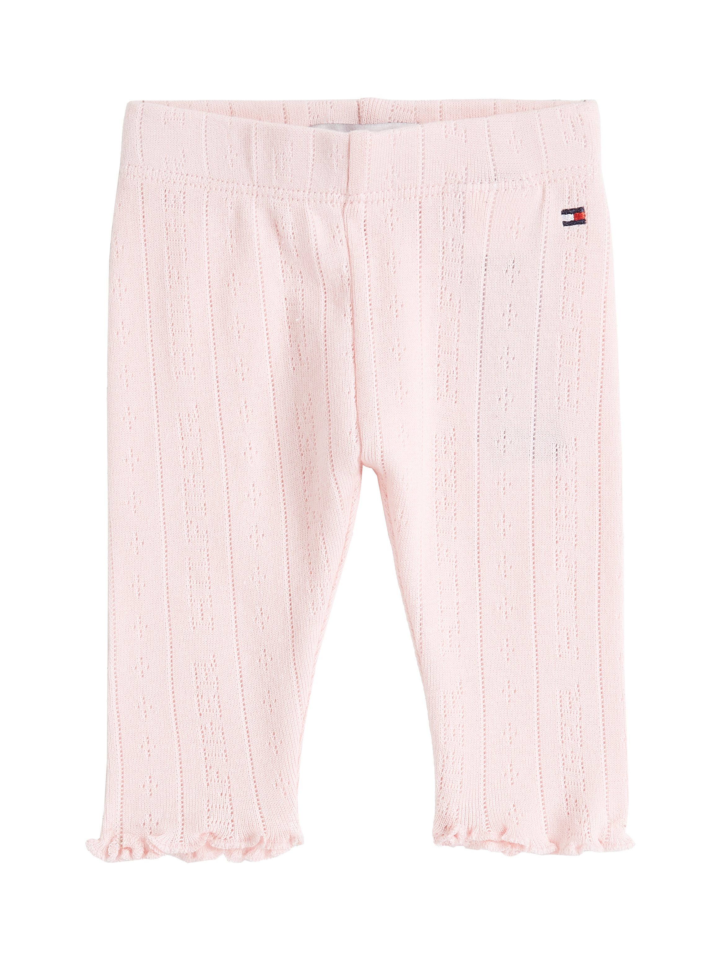 Tommy Hilfiger Leggings ESSENTIAL POINTELLE LEGGING mit süßem Muster
