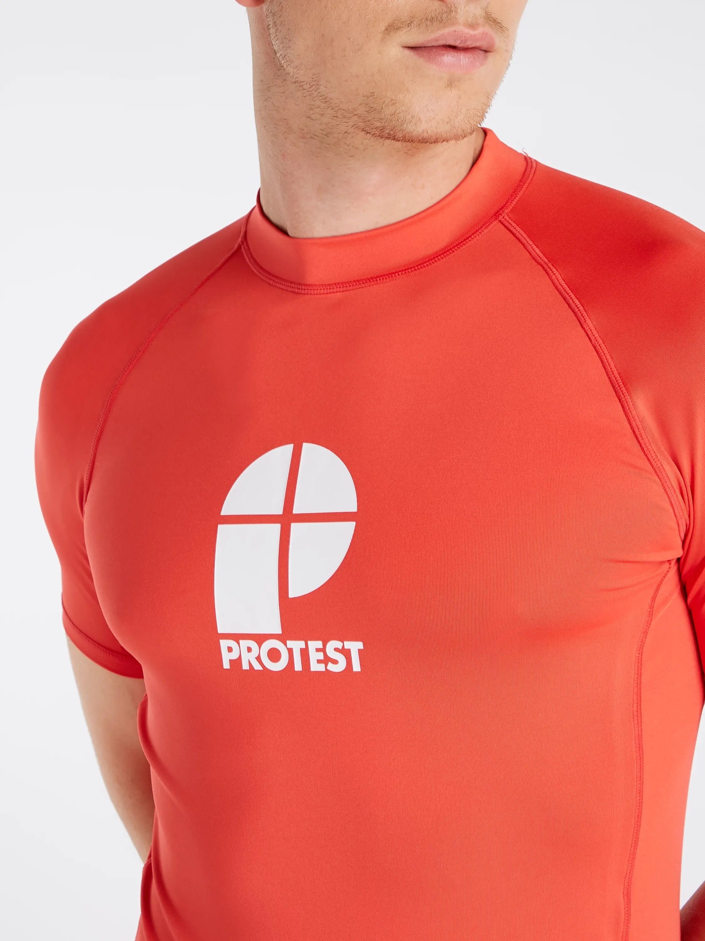 rashguard T-Shirt Tomato sleeve PRTCATER short Protest