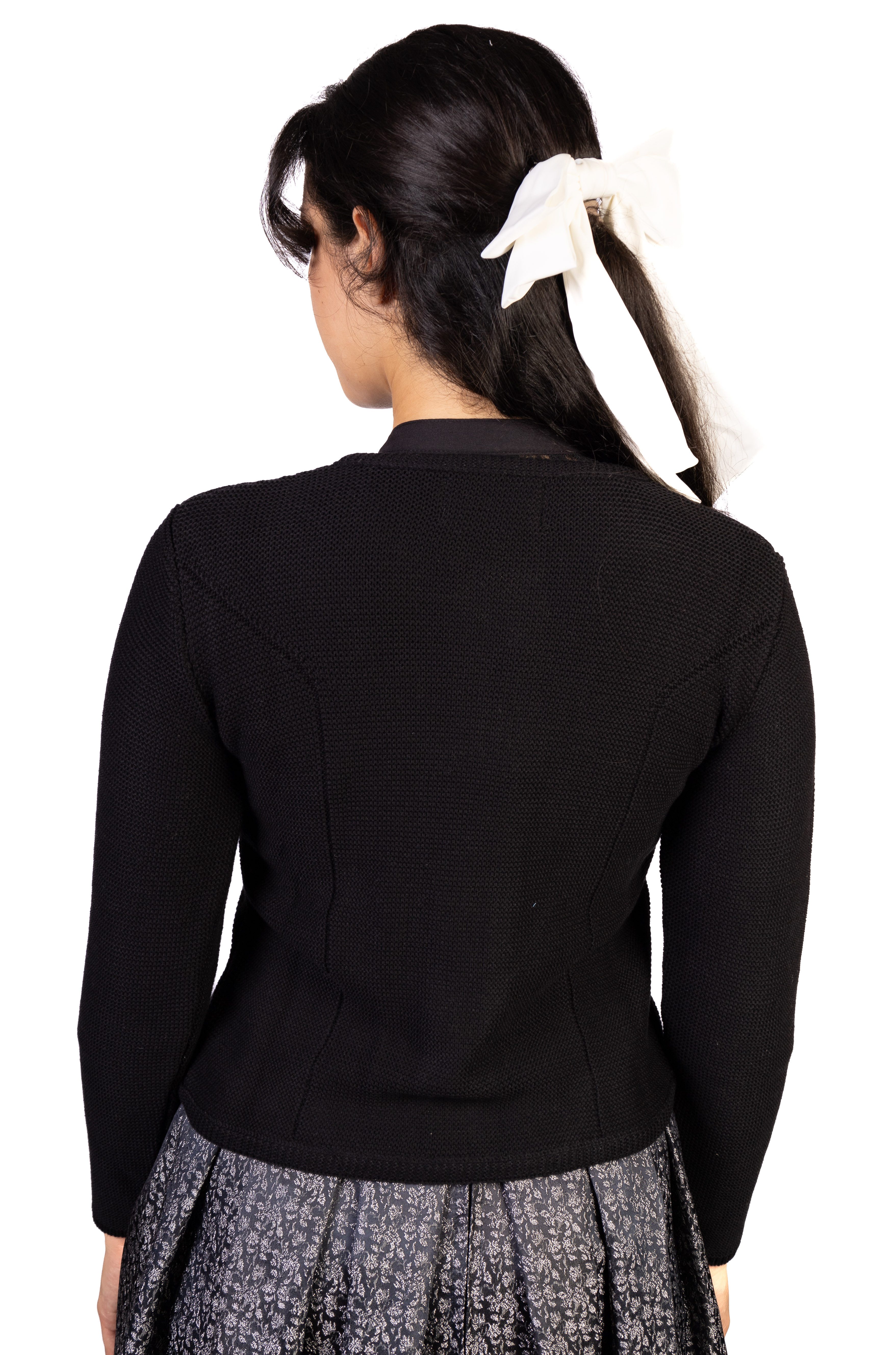 Trachtl Trachtenjacke Trachtl Jacke - Strickjacke 38 Schwarz – Bild 4 von 5