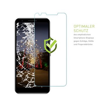 KMP Creative Lifesytle Product Smart²Glass für Google Pixel 3A Doublepack für Google Pixel 3A, Displayschutzglas, Doublepack, 1 Stück, klare Sicht