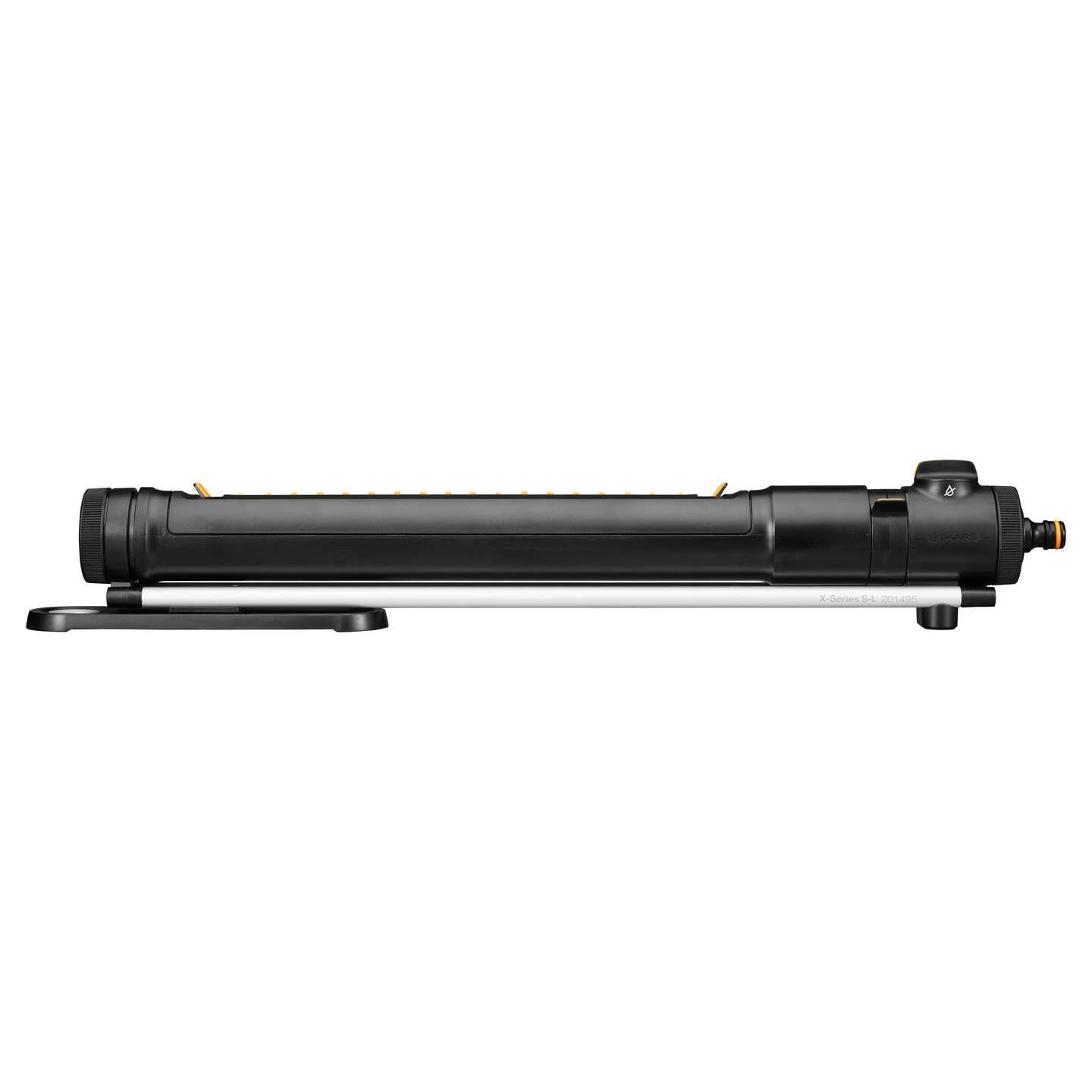 Fiskars Regner FISKARS 1070831 Sprinkler, (Oszillierender Regner, Oszillierender Regner mit Filter und Werkzeug), Oszillierender Regner, Filter, Düsenreinigung, 300-500 m² Rasenflächen