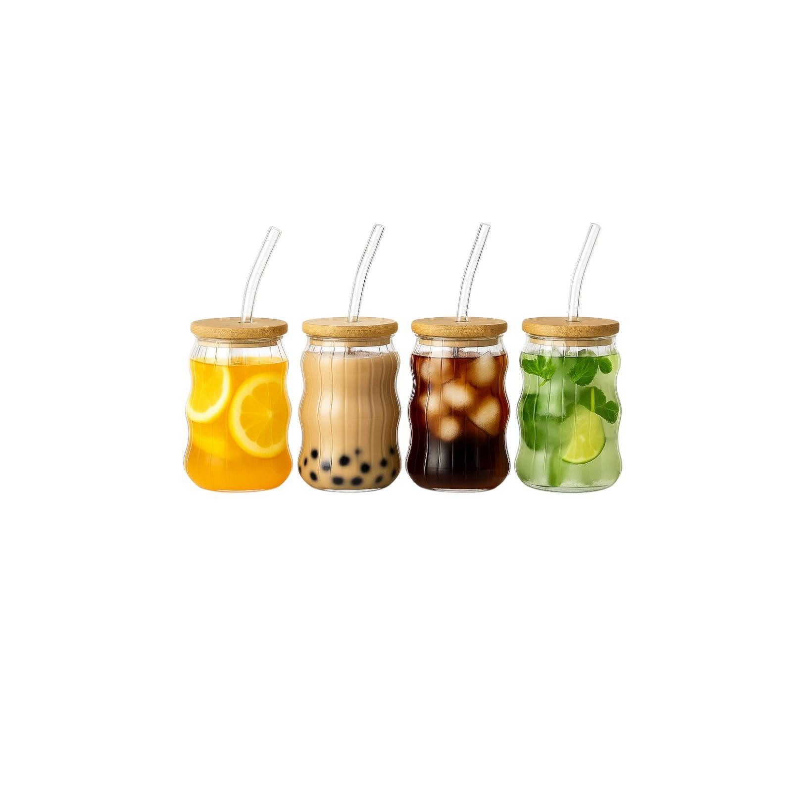 Cocktail-Set 450ml Ergonomische Trinkgläser für Alltag & Gäste