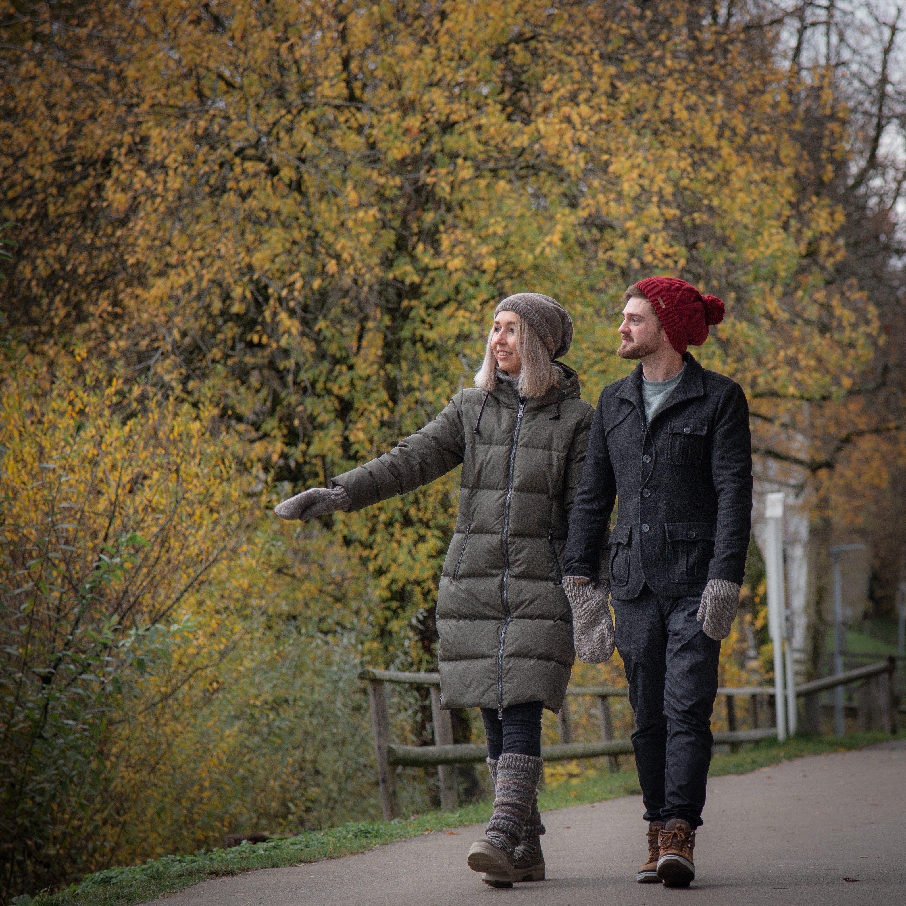 McRon Strickhandschuhe SET aus Pärchenhandschuh Modell Valentin und den pas günstig online kaufen