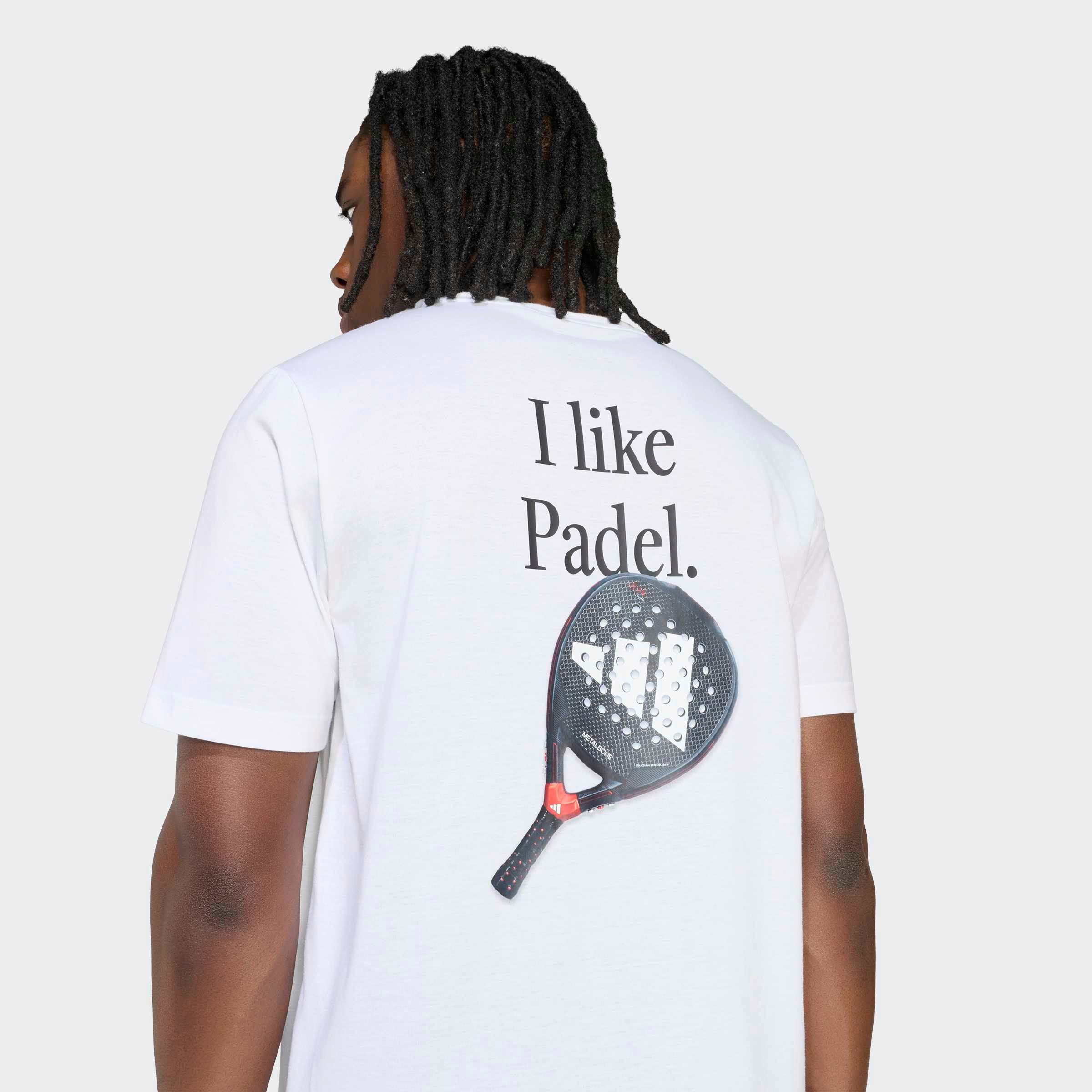 adidas Performance T-Shirt M PADEL CAT G T mit Rundhalsausschnitt, ohne Verschluss, aus Polyester